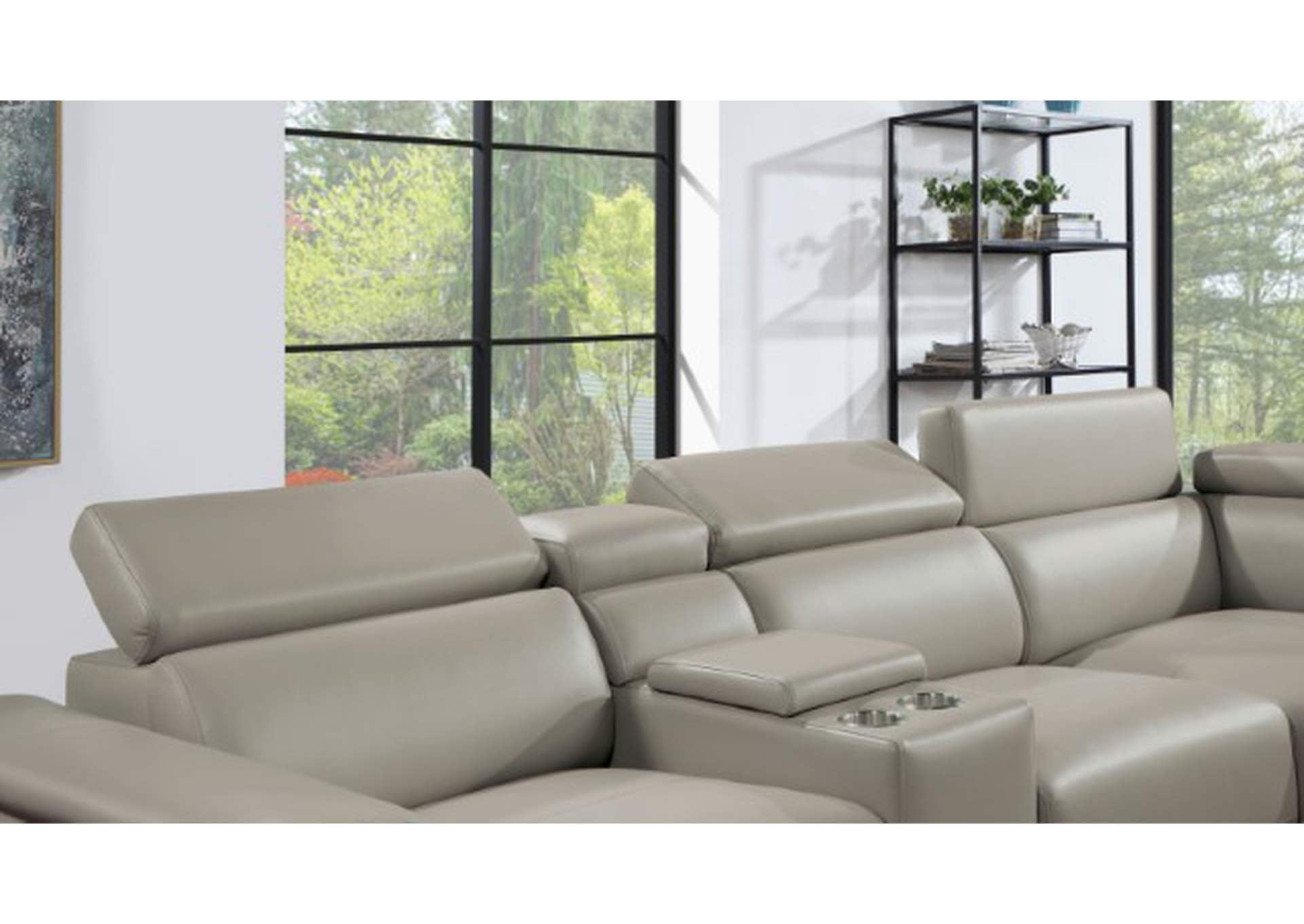 Linwurst Power Sectional,Furniture of America