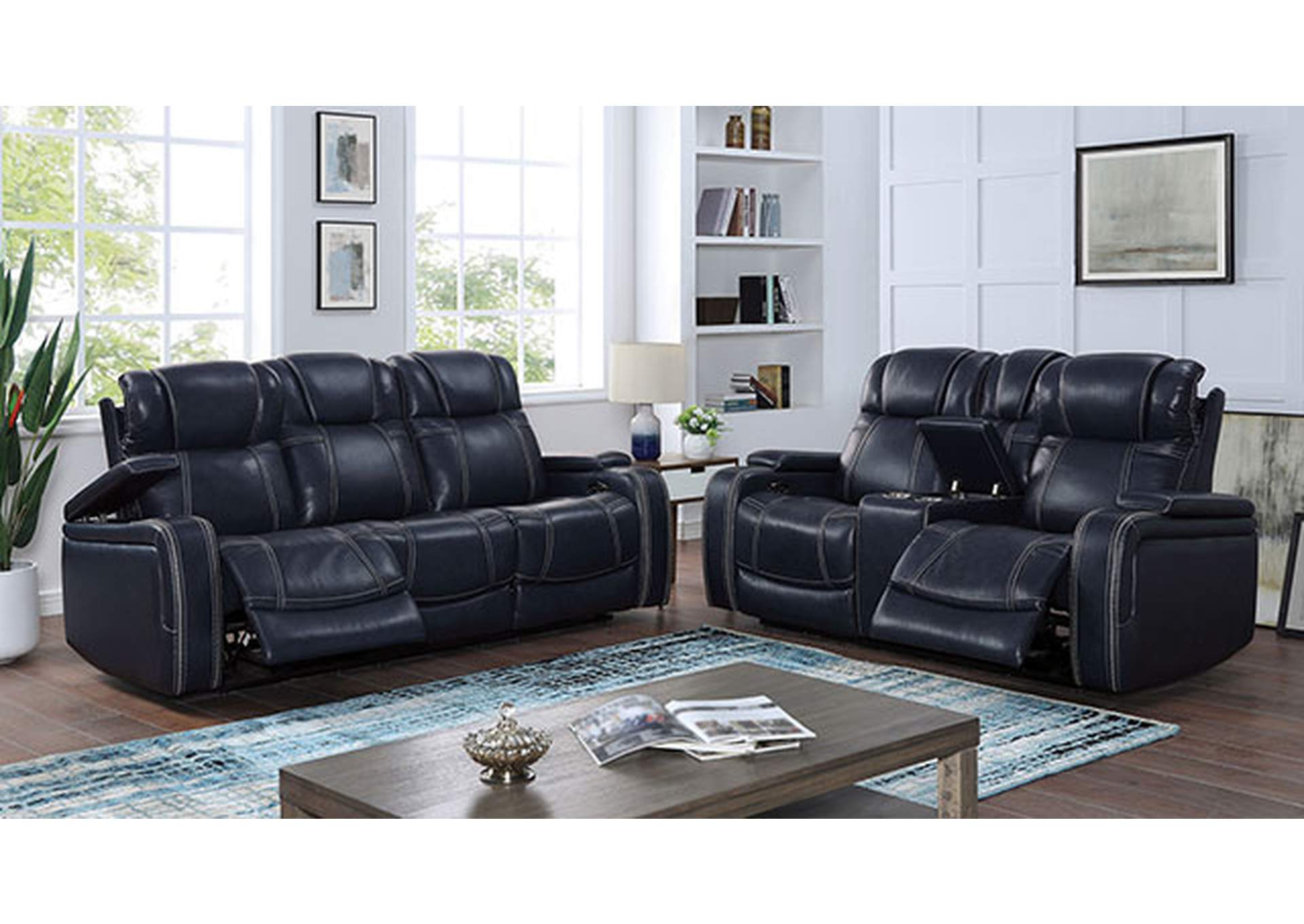Zephyr Power Sofa,Furniture of America