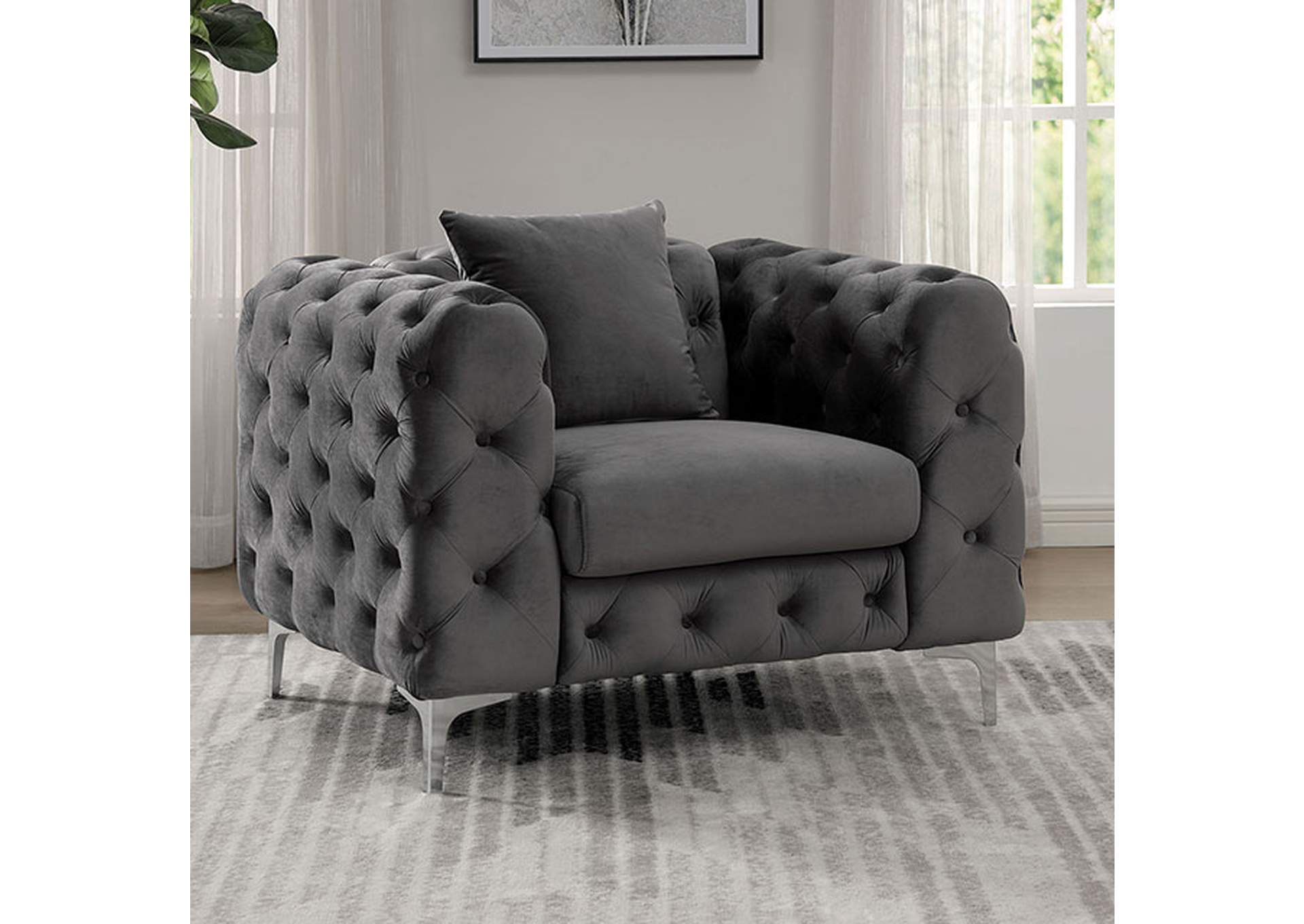 Sapphira Chair,Furniture of America