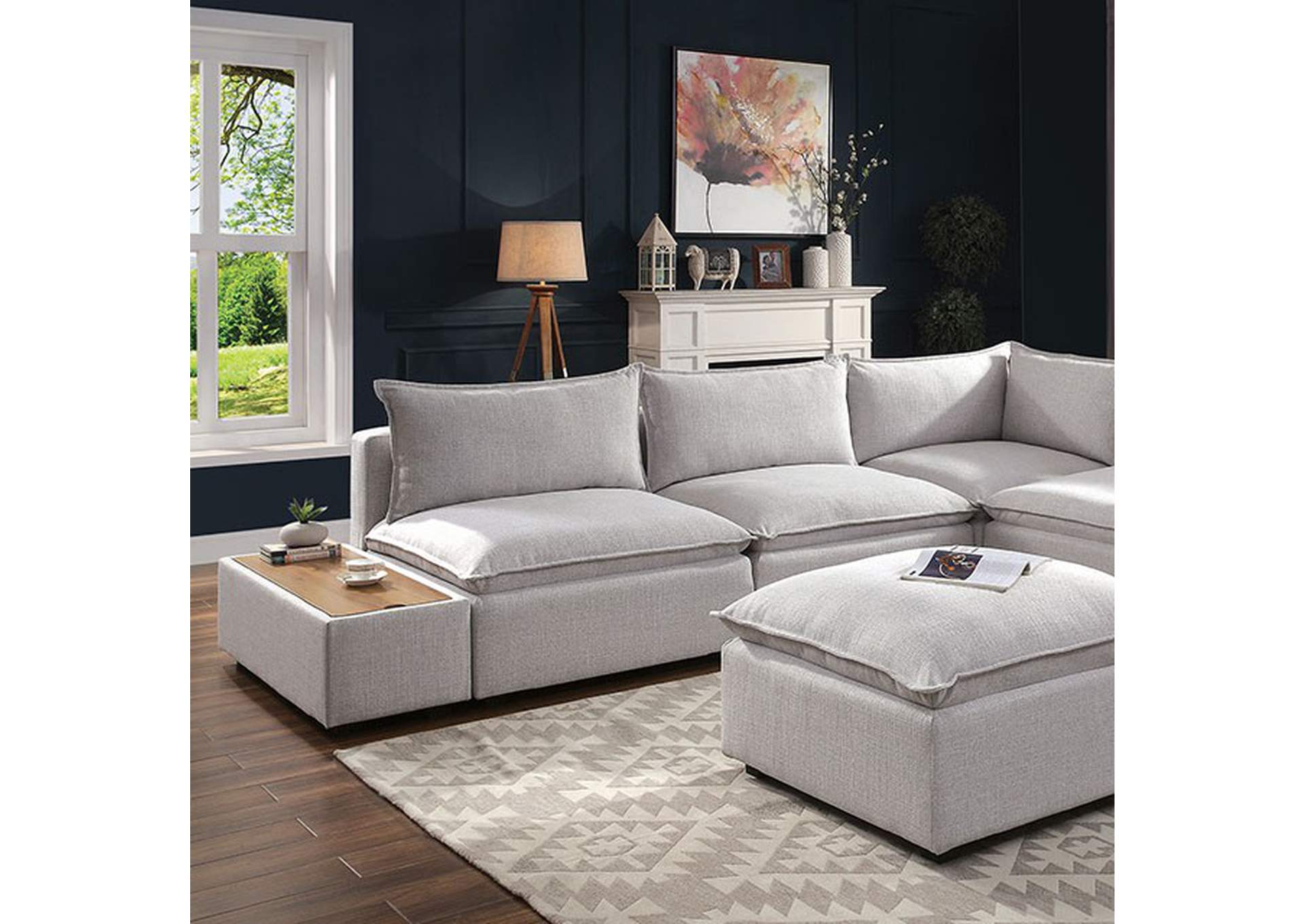 Arlene Sectional,Furniture of America