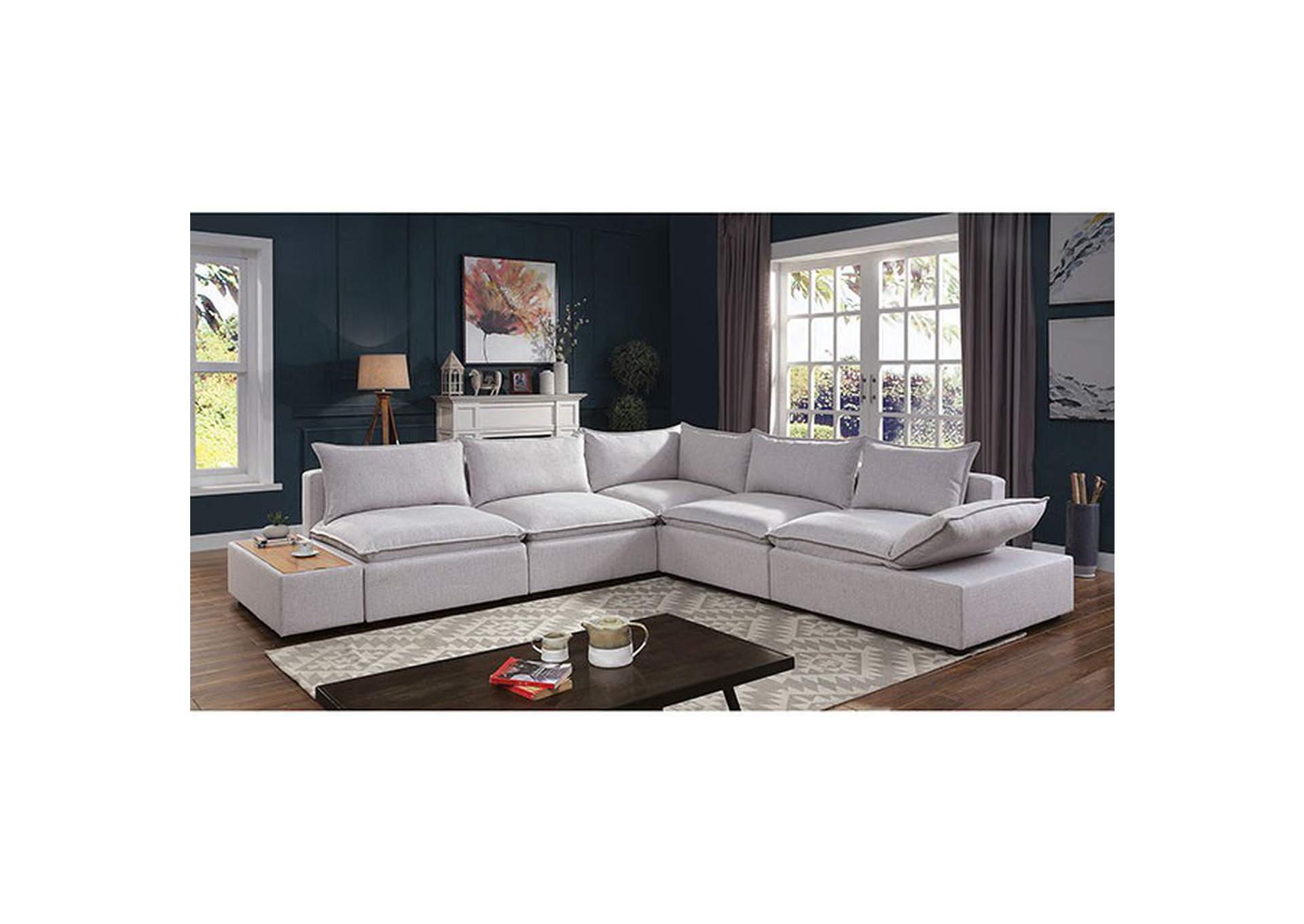 Arlene Sectional,Furniture of America