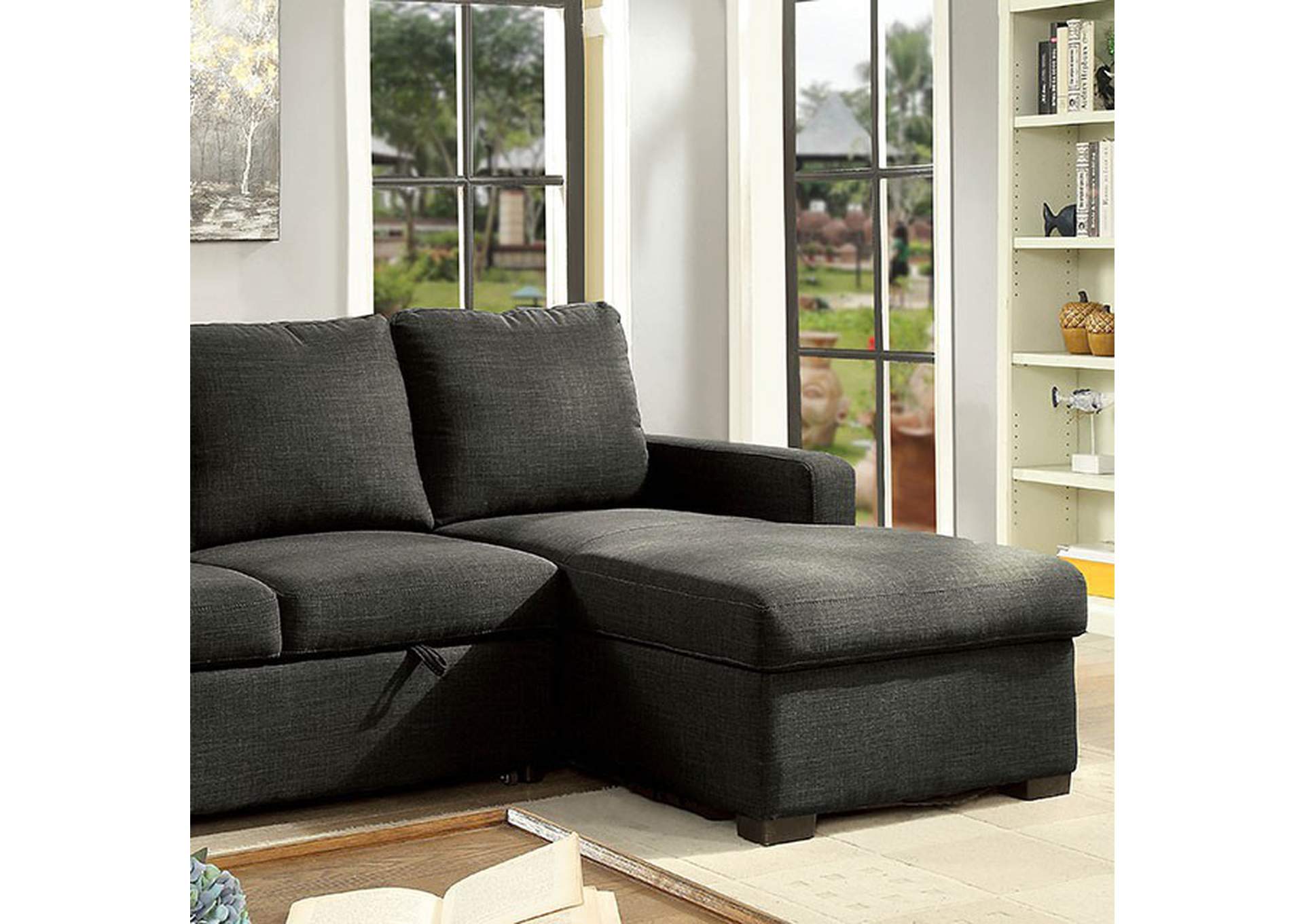 Arabella Sectional,Furniture of America