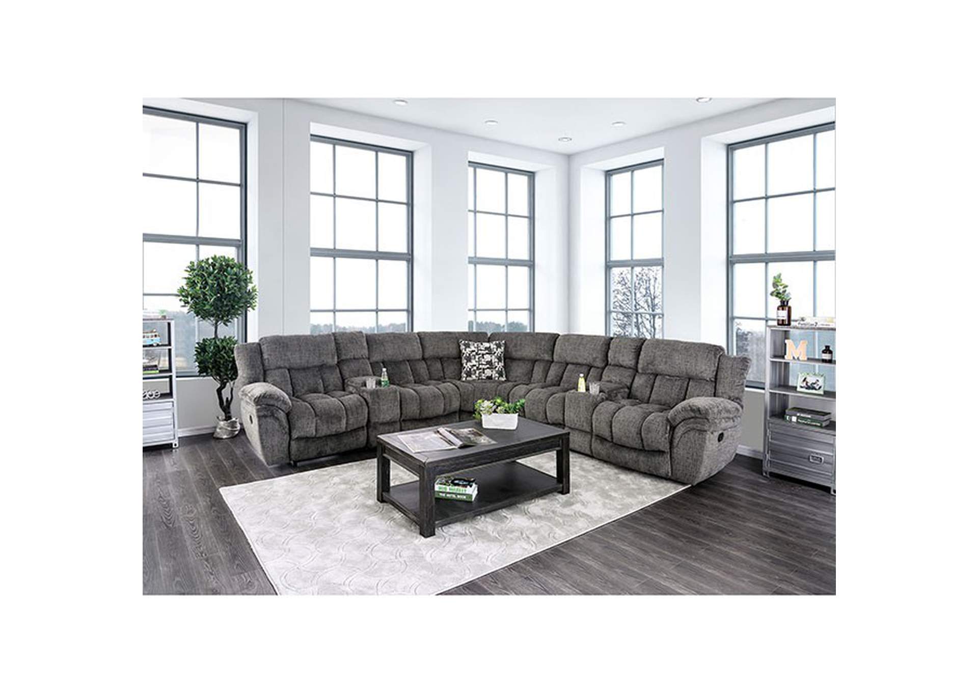 Irene Sectional,Furniture of America