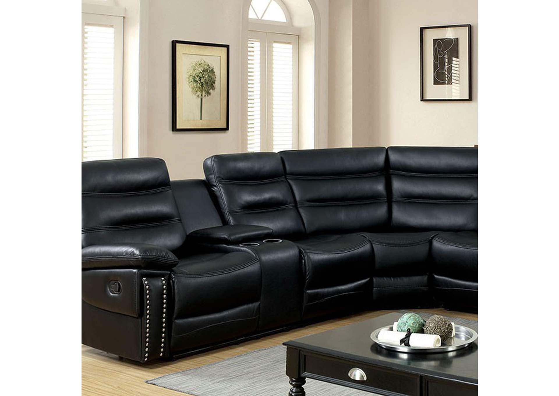 Cavan Sectional,Furniture of America