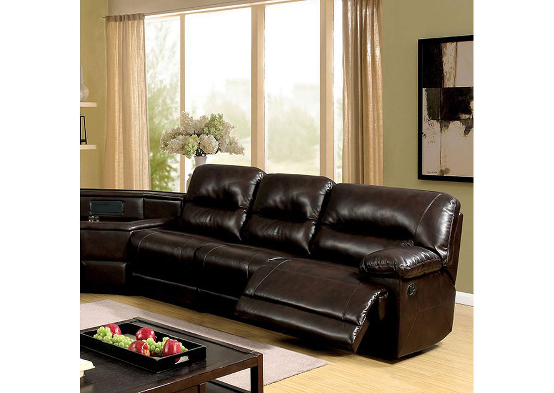 Glasgow Sectional,Furniture of America