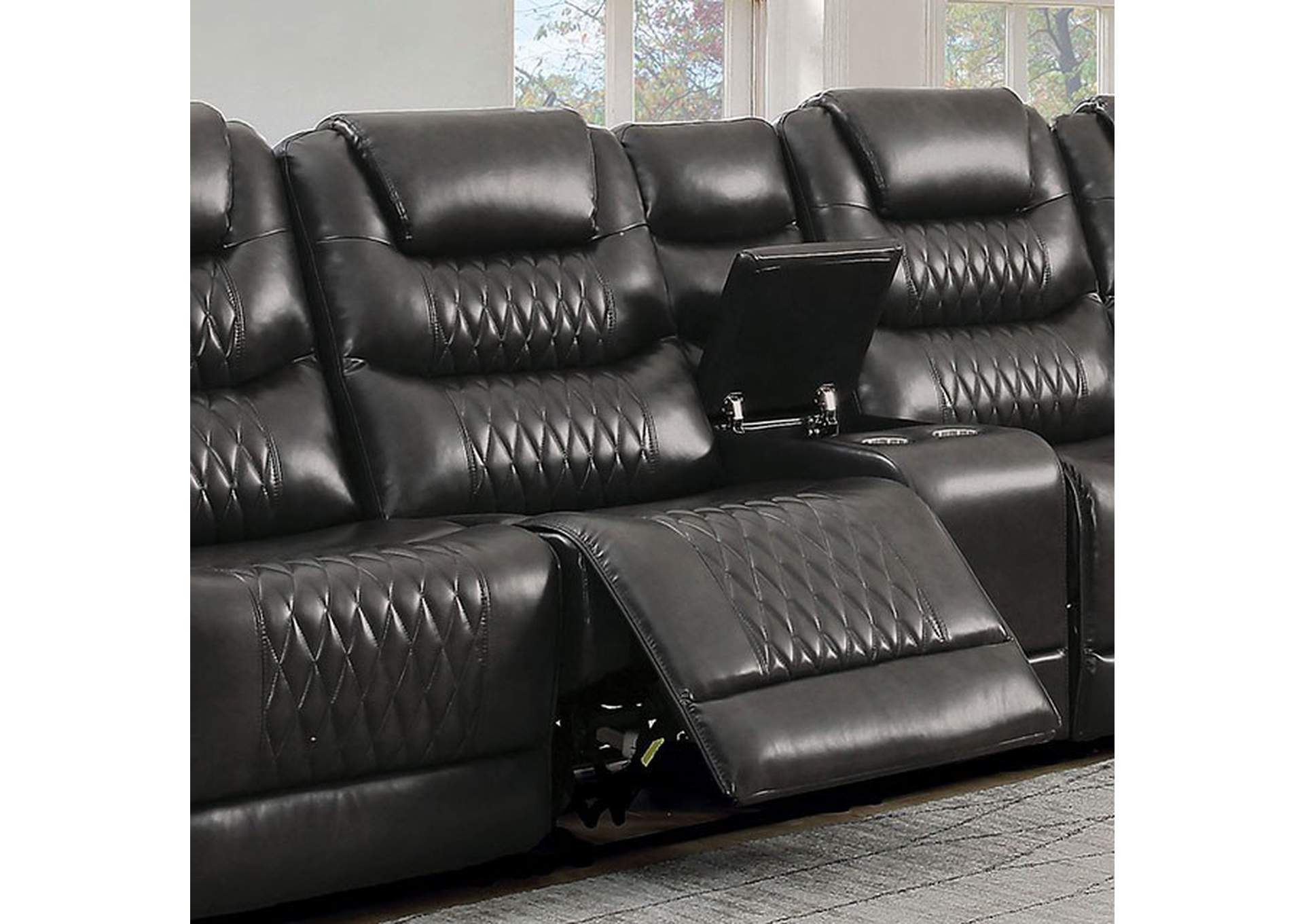 Mariah Armless Power Recliner,Furniture of America