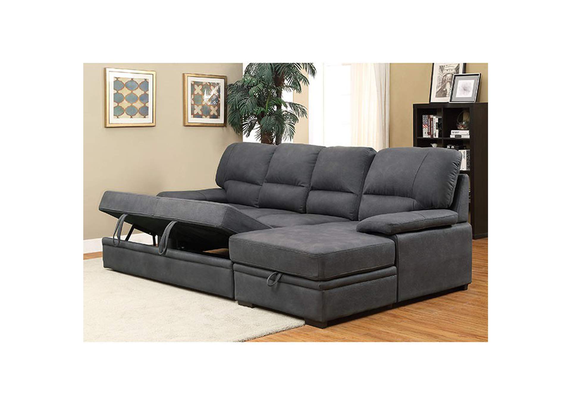 Alcester Sectional,Furniture of America