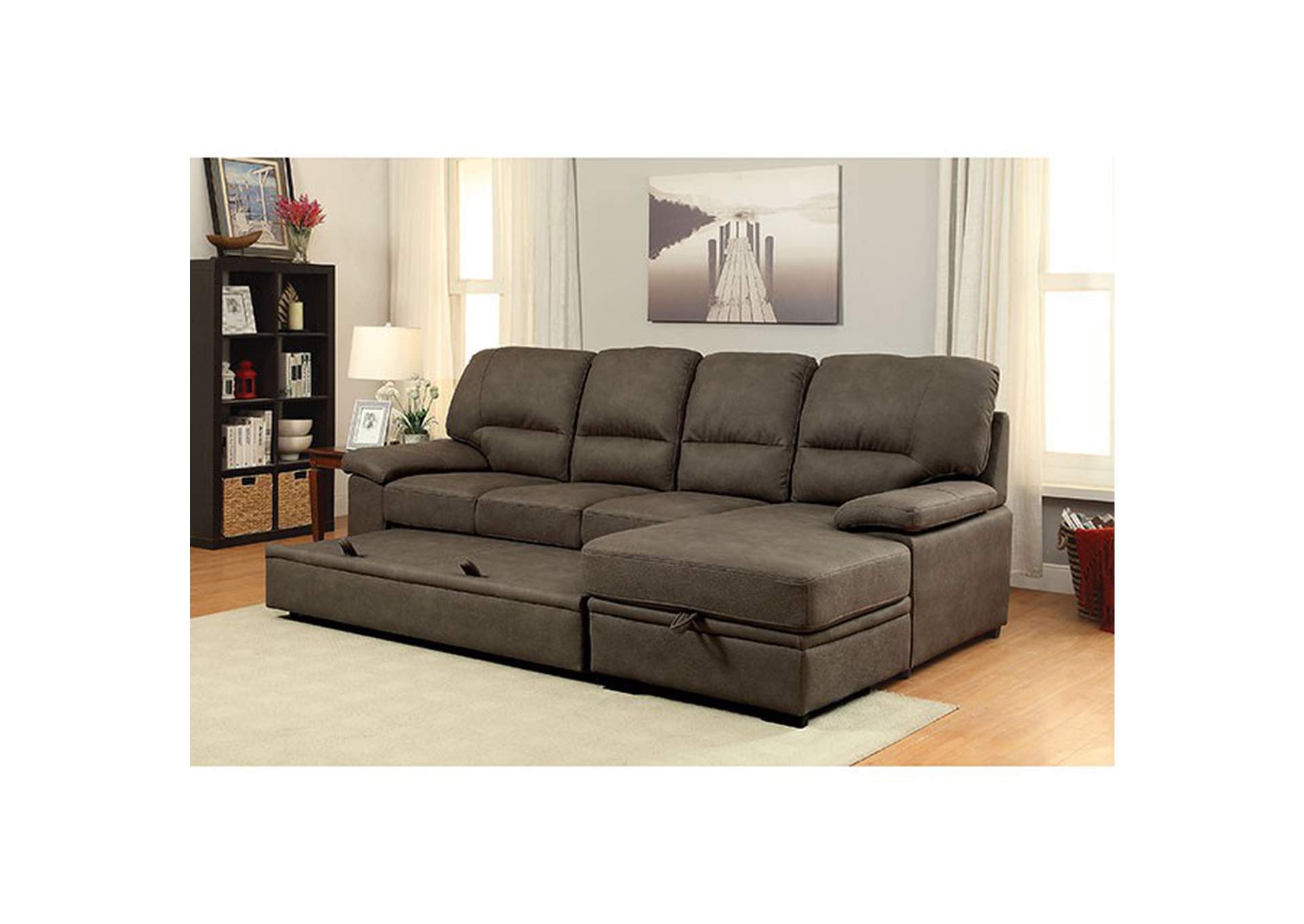 Alcester Sectional,Furniture of America