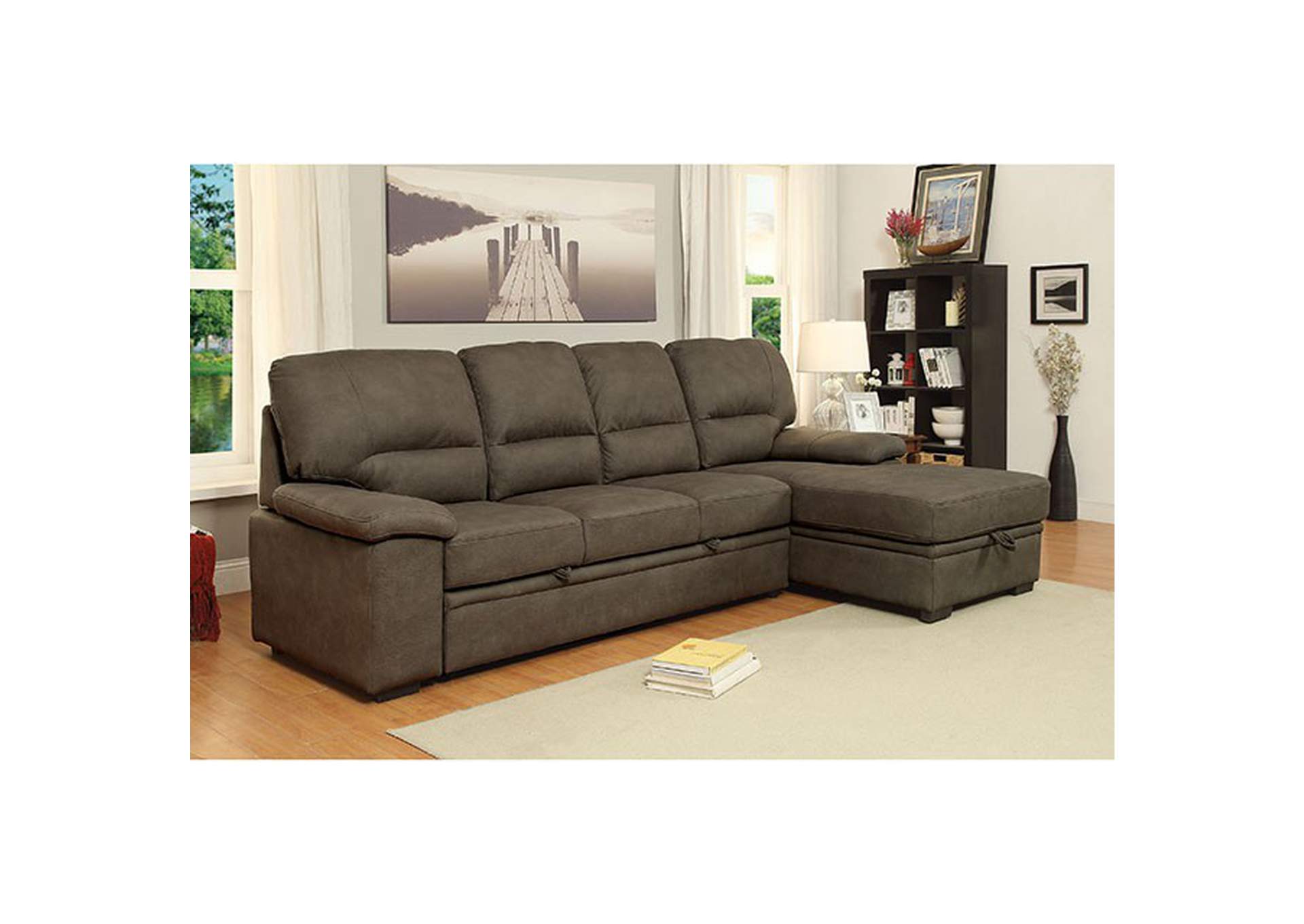 Alcester Sectional,Furniture of America