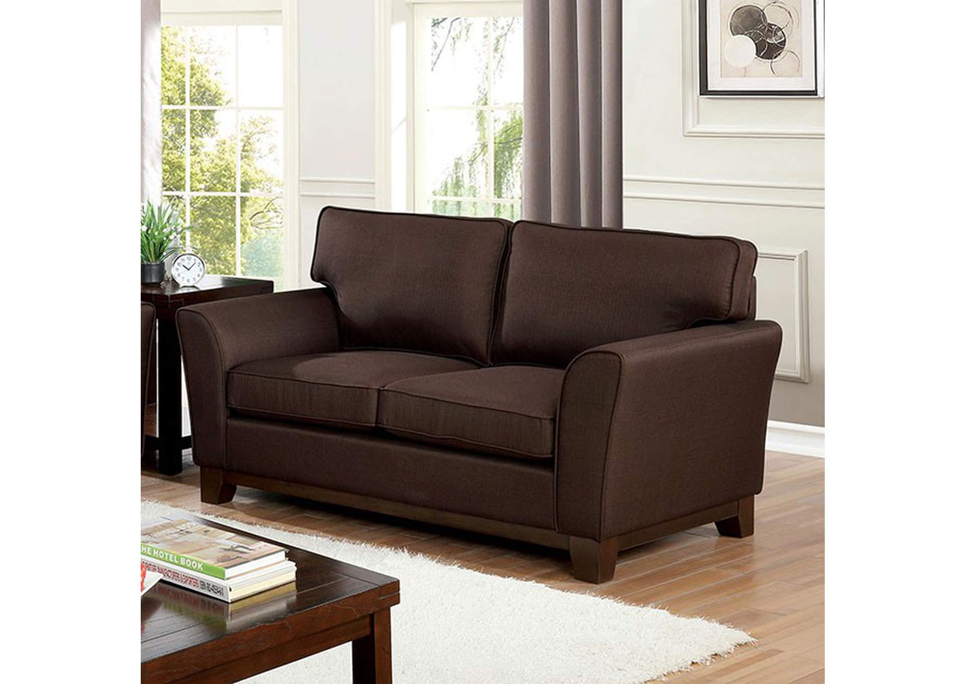 Caldicot Love Seat,Furniture of America