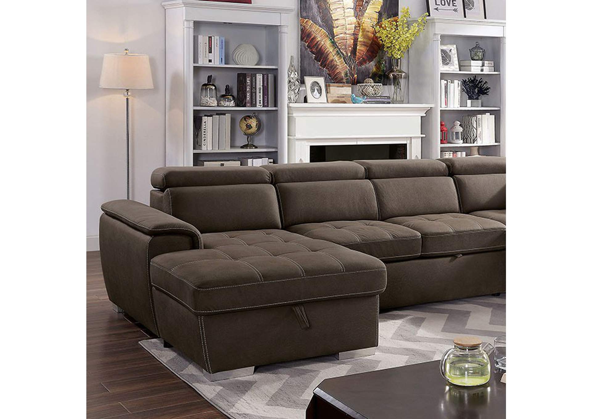 Hugo Sectional,Furniture of America