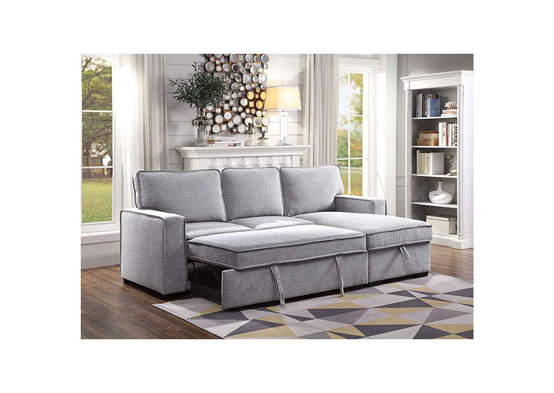 Ines Sectional,Furniture of America