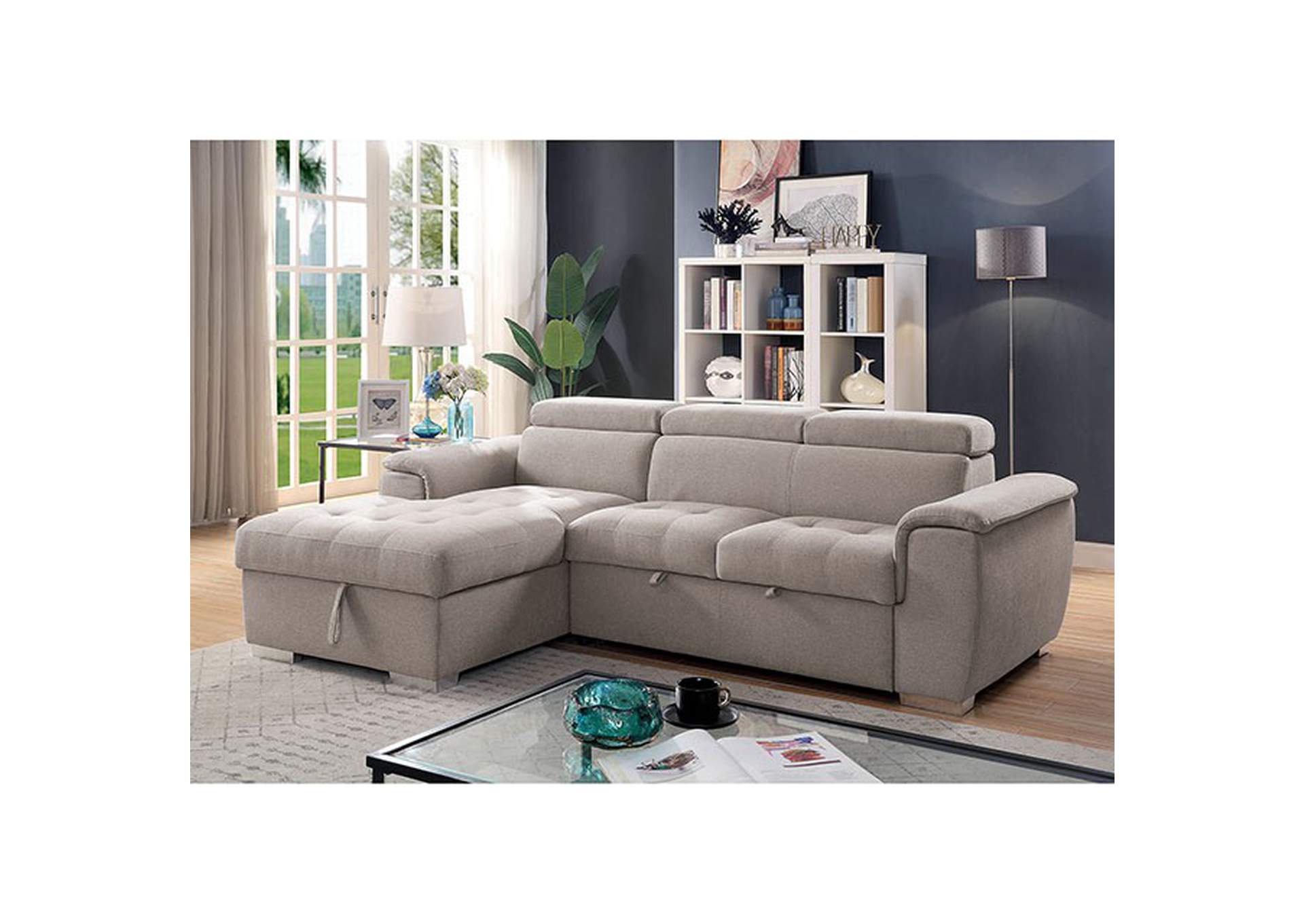 Stina Sectional,Furniture of America