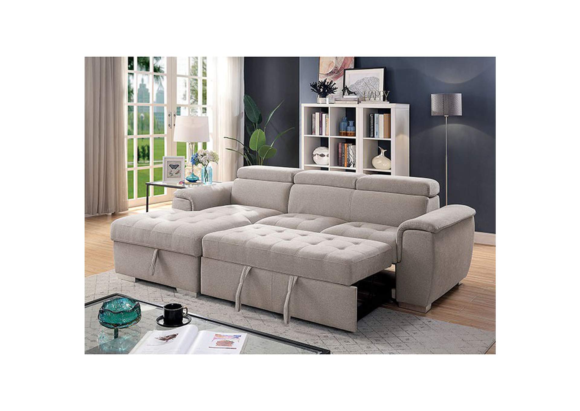 Stina Sectional,Furniture of America