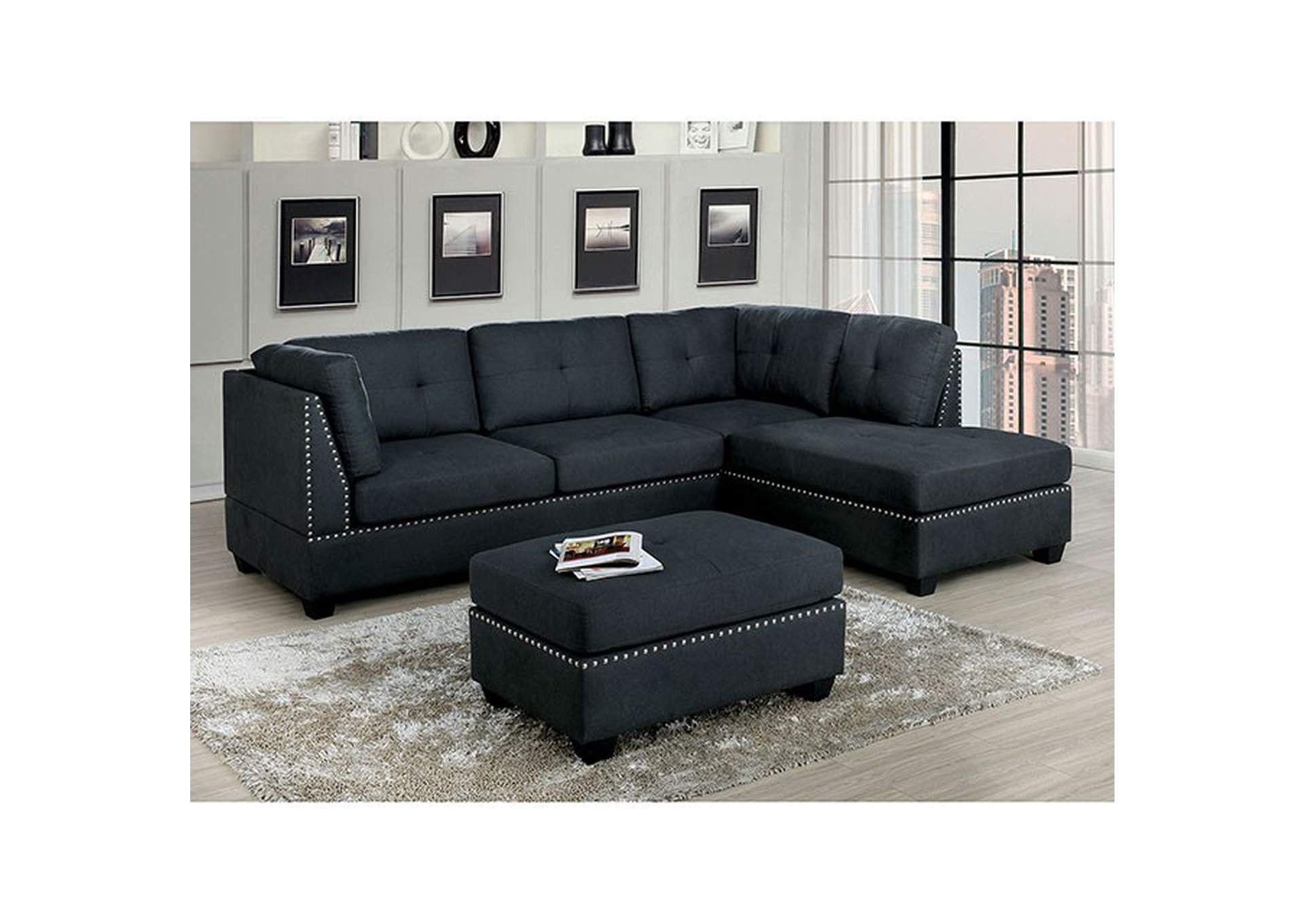 Lita Sectional,Furniture of America