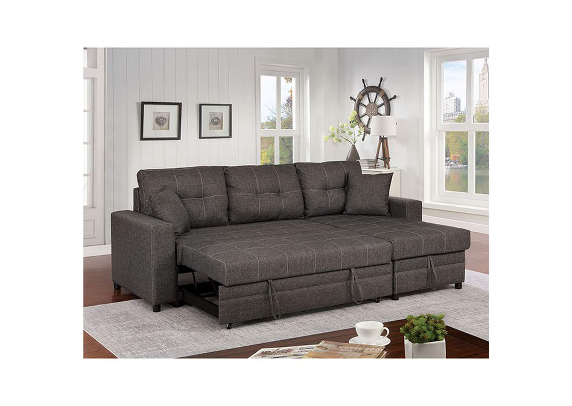 Vide Sectional,Furniture of America