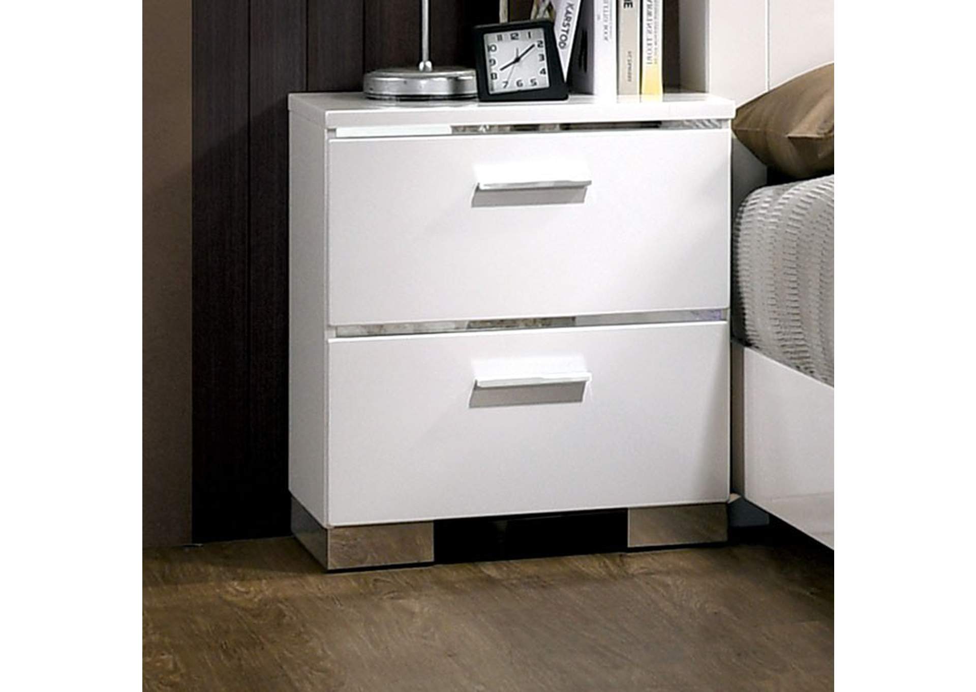 Carlie Night Stand,Furniture of America