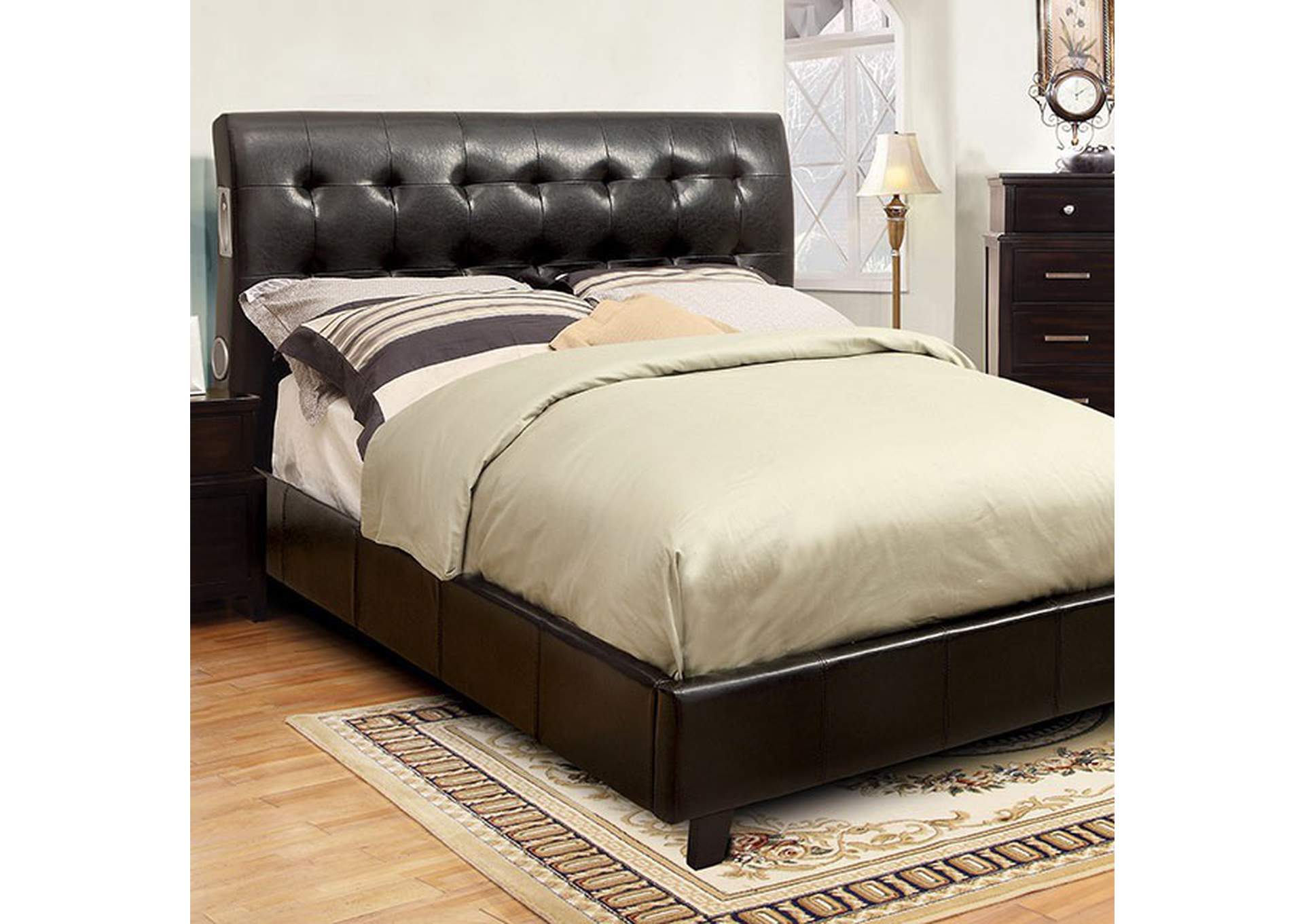 Hendrik Espresso Full Bed,Furniture of America