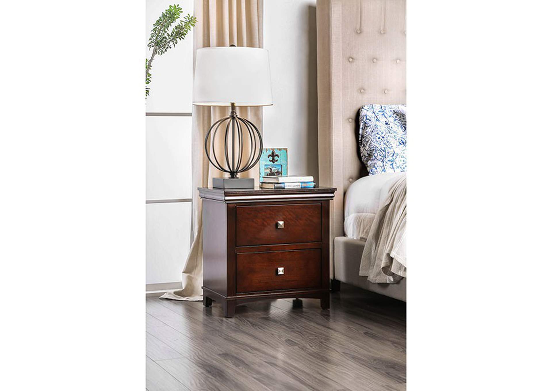 Spruce Night Stand,Furniture of America