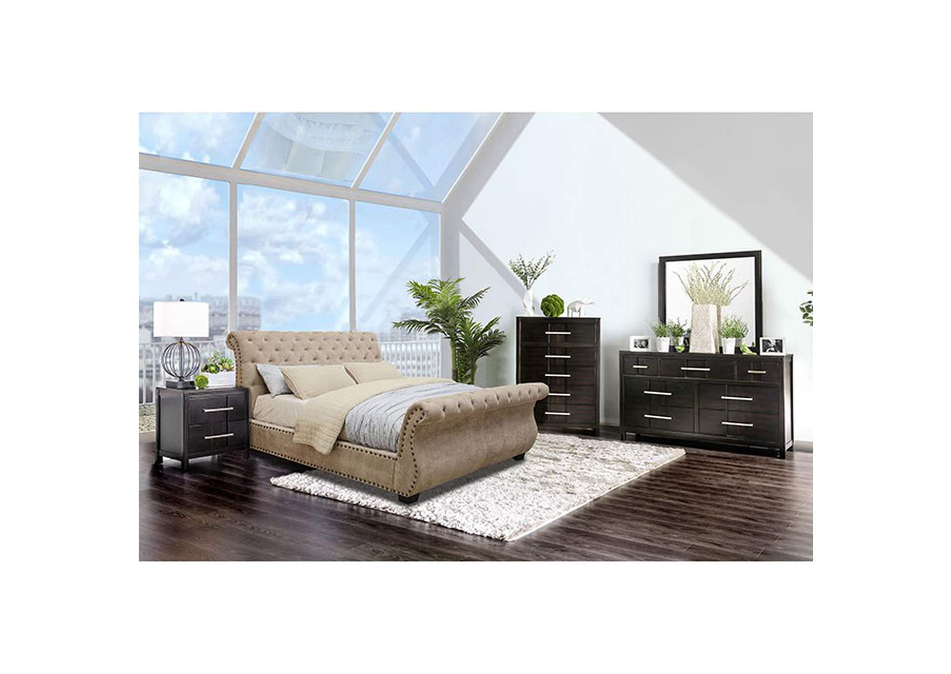 Noemi Queen Bed,Furniture of America