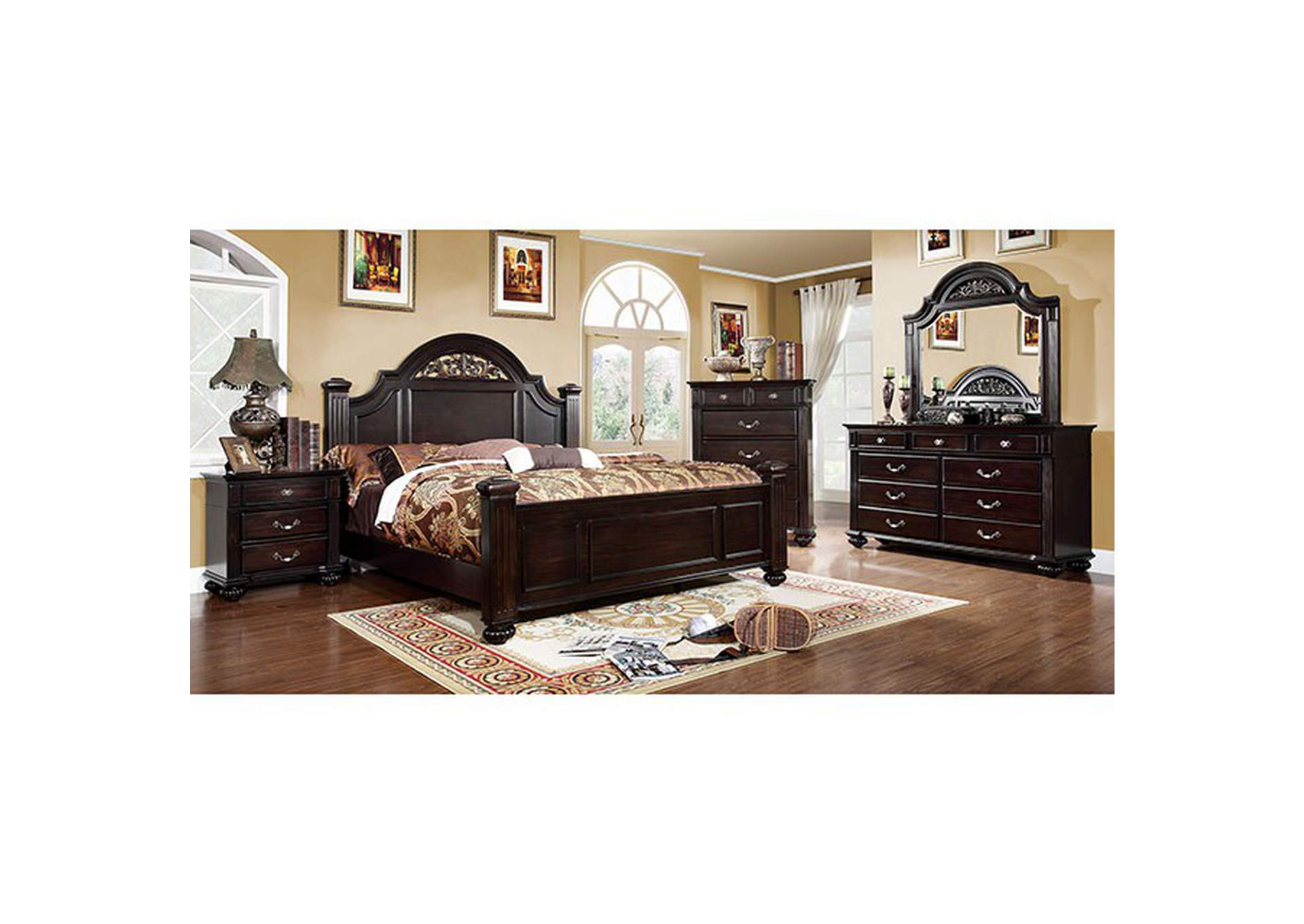 Syracuse Queen Bed,Furniture of America