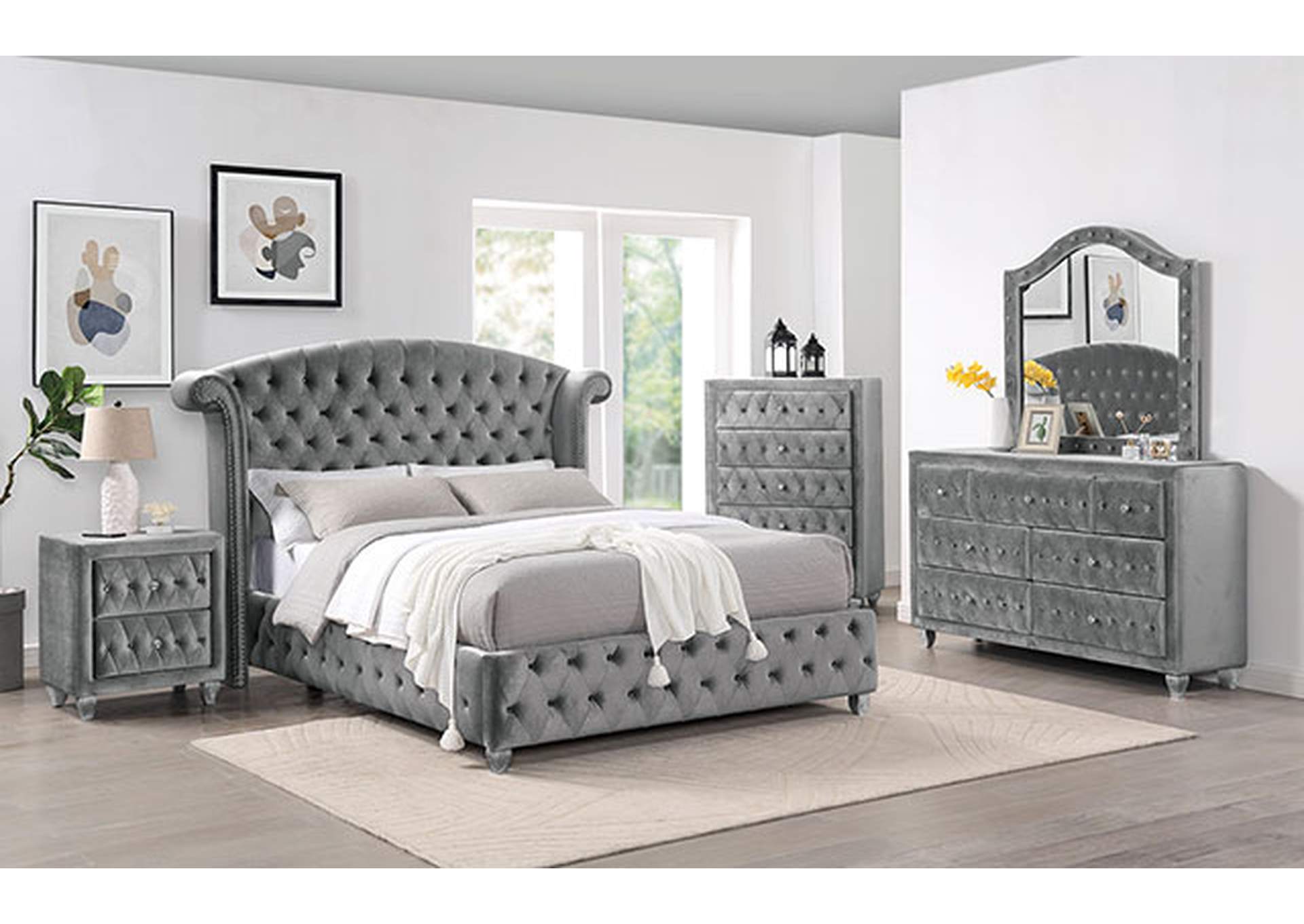 Zohar Bed,Furniture of America