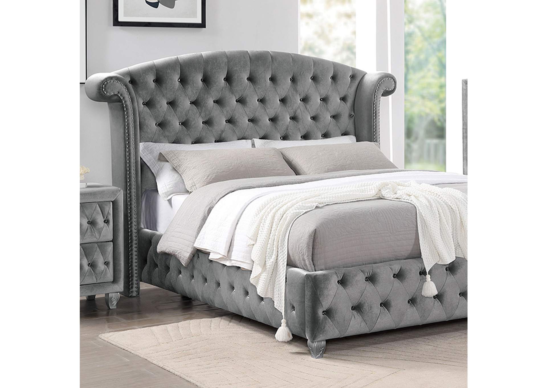 Zohar Queen Bed,Furniture of America