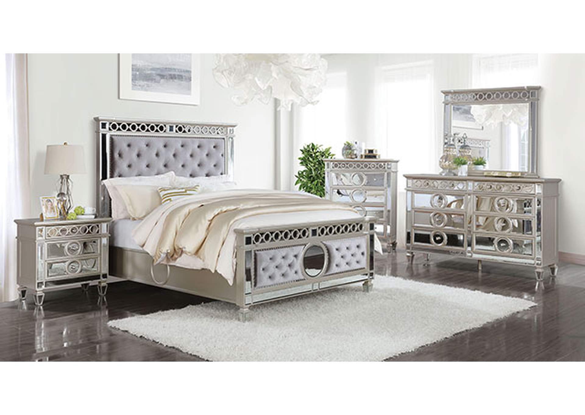 Marseille Queen Bed,Furniture of America