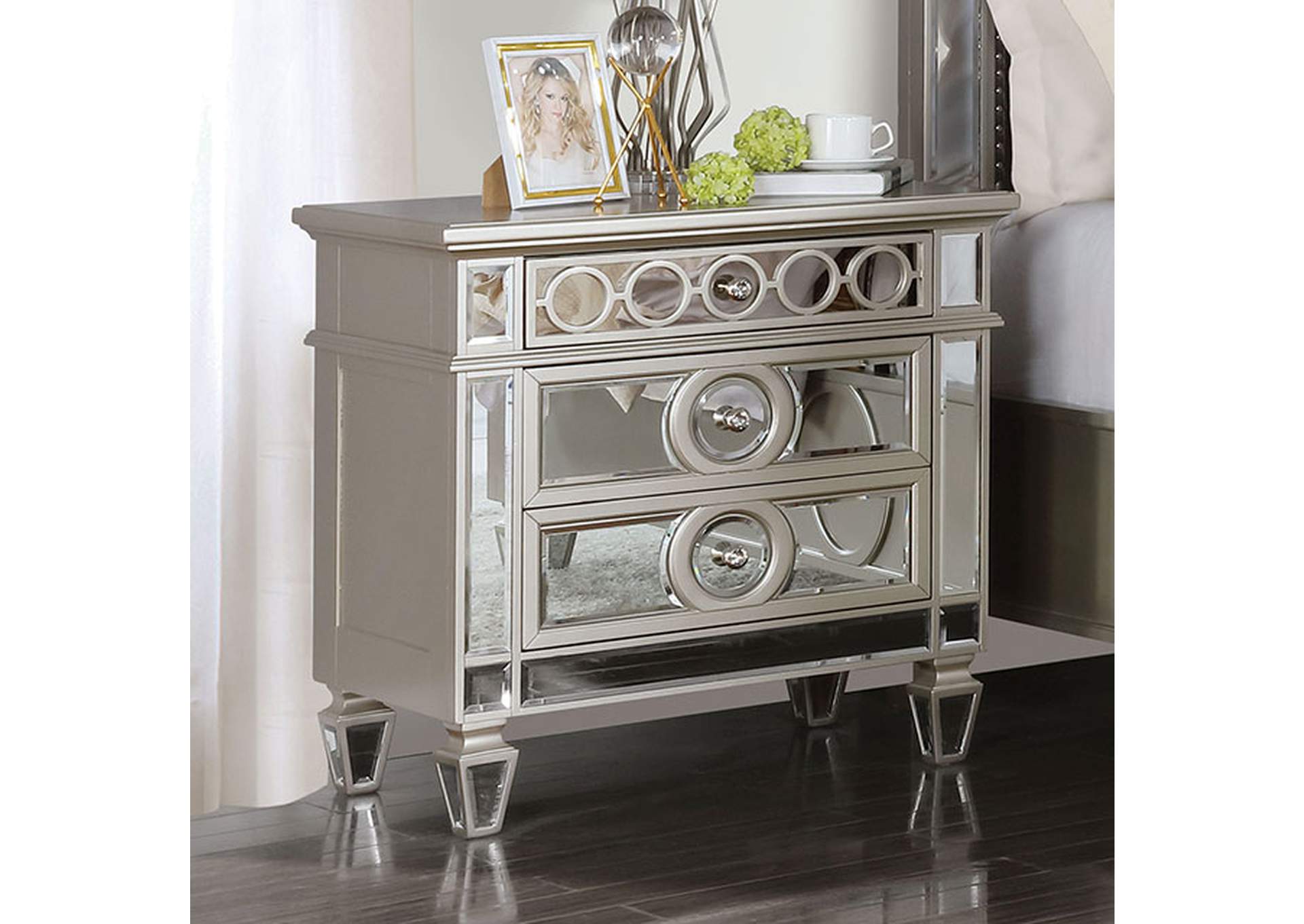 Marseille Night Stand,Furniture of America