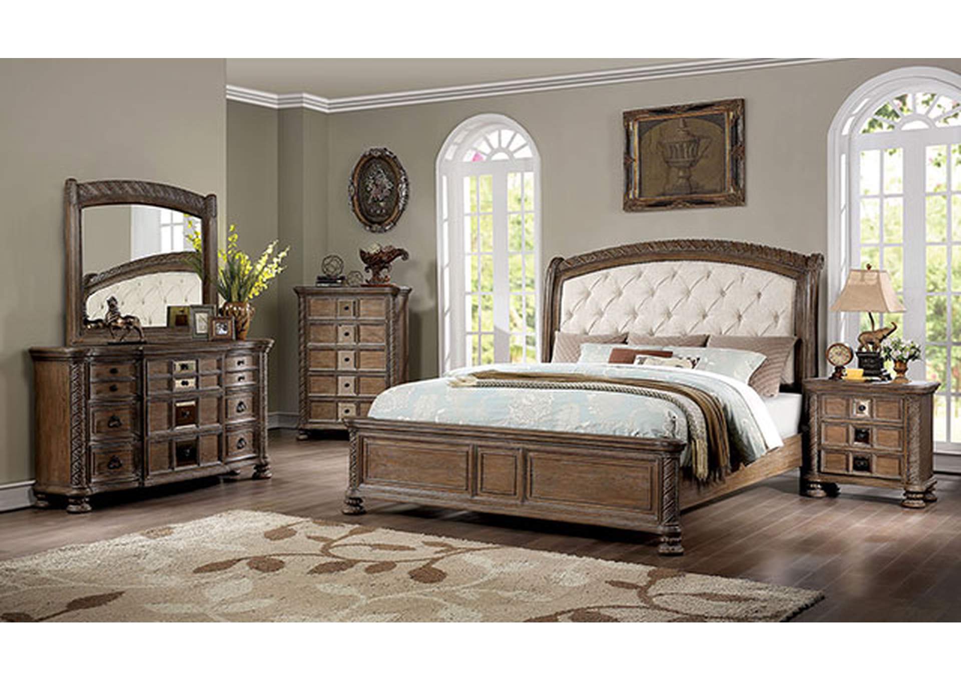 Timandra E.King Bed,Furniture of America