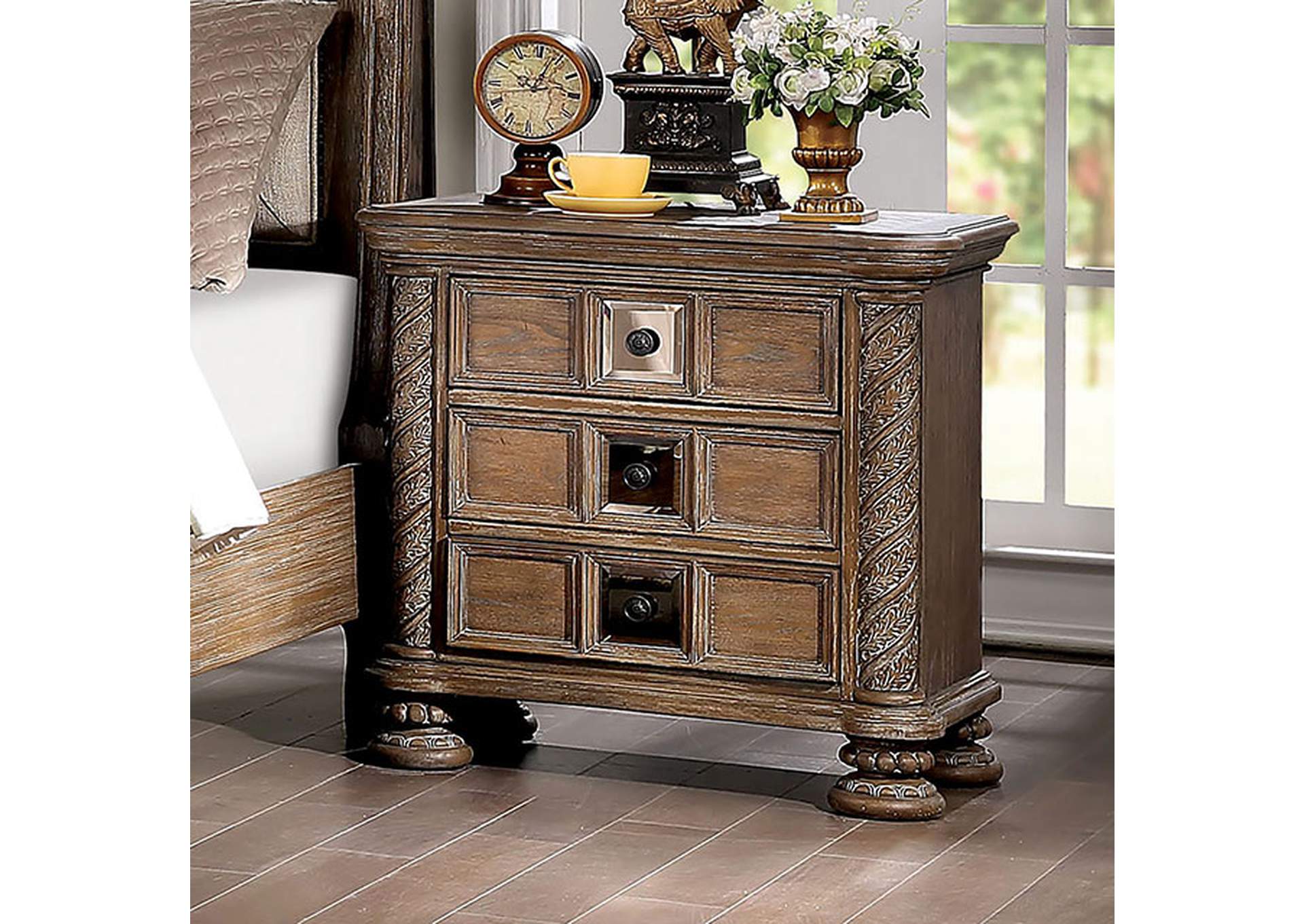 Timandra Night Stand,Furniture of America