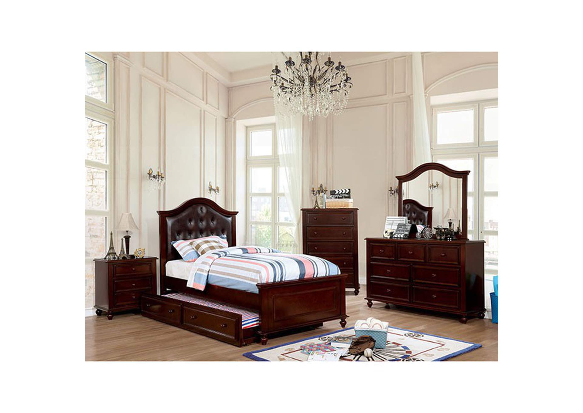 Olivia Bed,Furniture of America