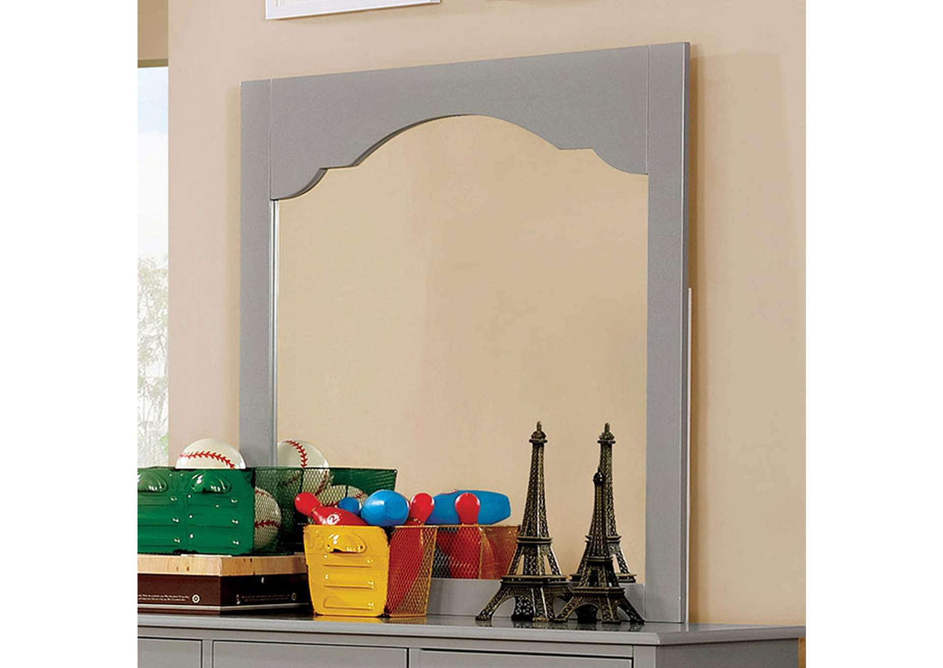 Dian Gray Mirror,Furniture of America