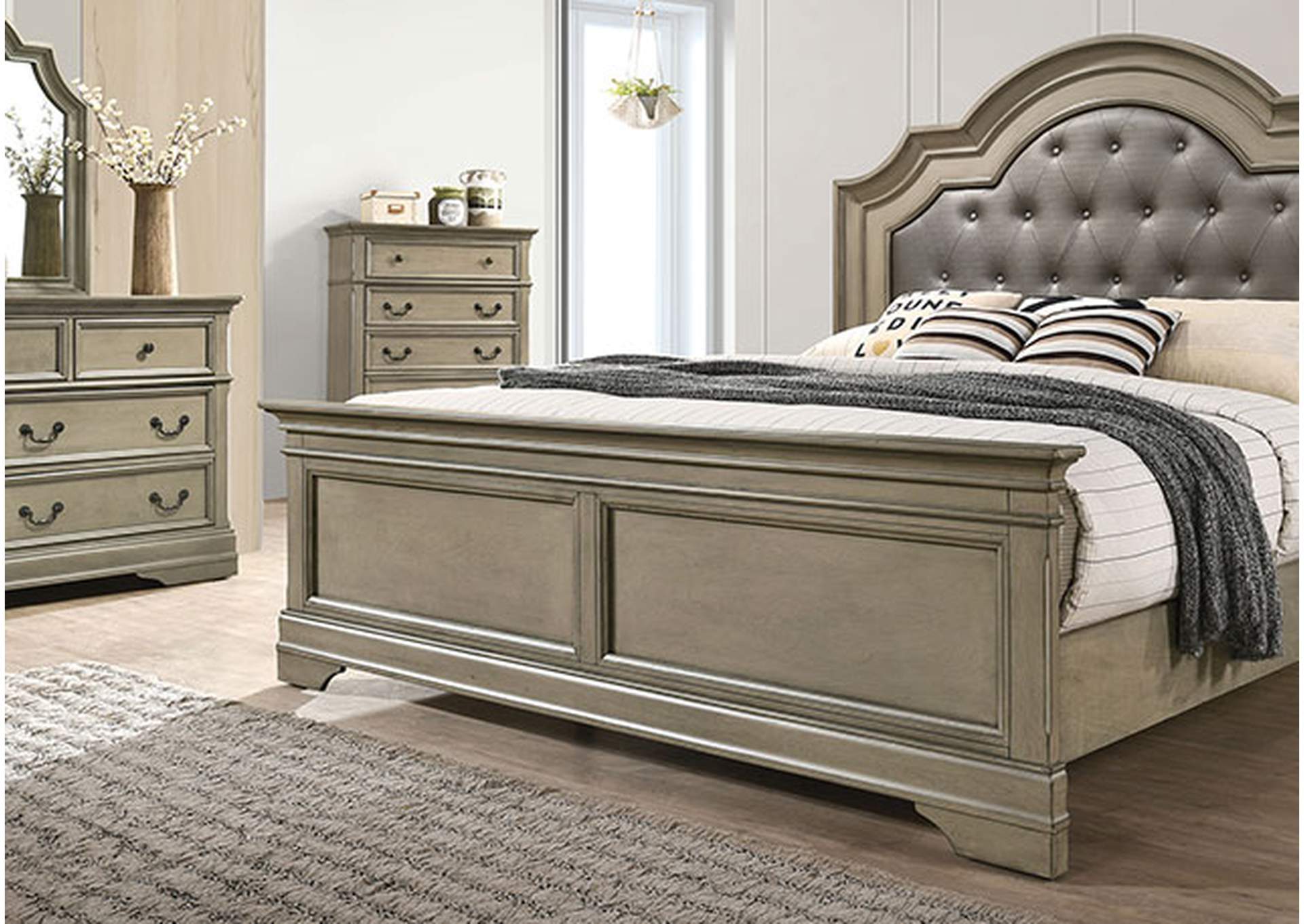 Lasthenia Queen Bed,Furniture of America