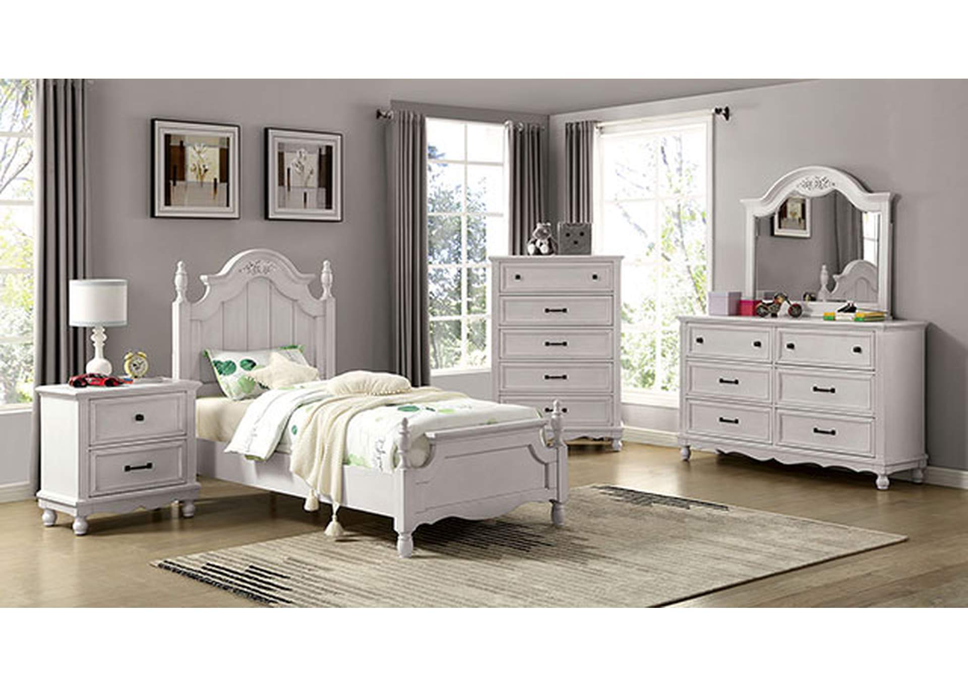 Georgette Twin Bed,Furniture of America