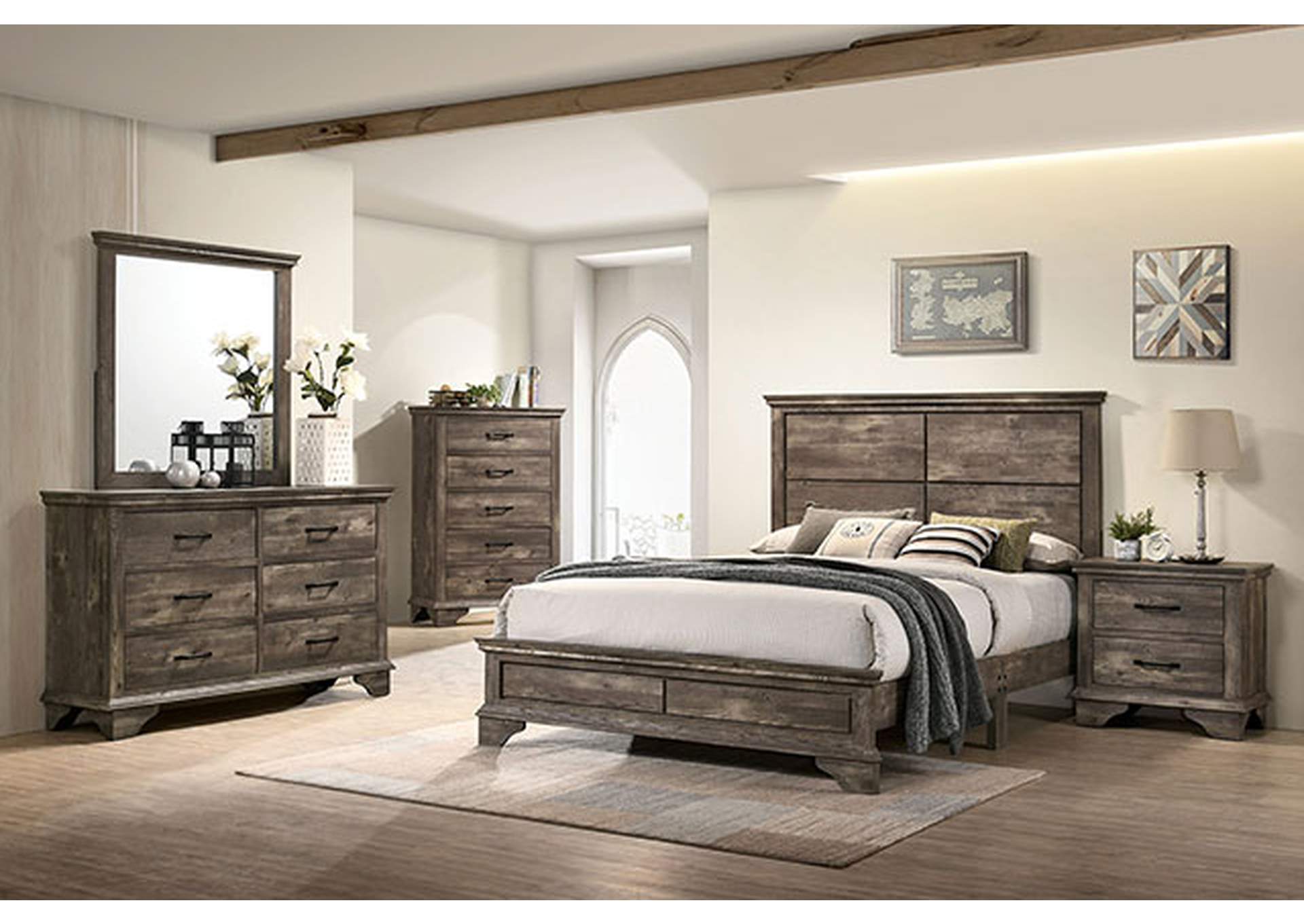 Fortworth Queen Bed,Furniture of America