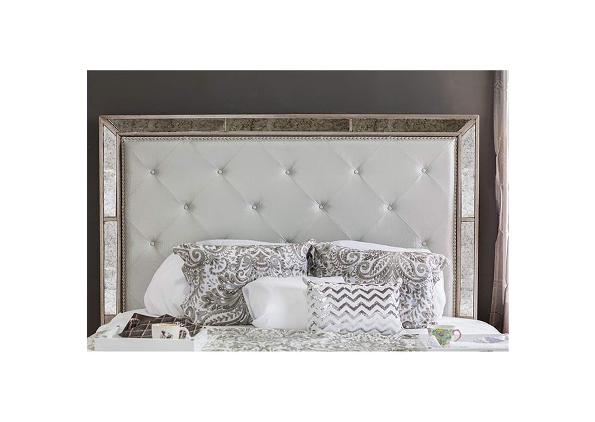 Loraine E.King Bed,Furniture of America