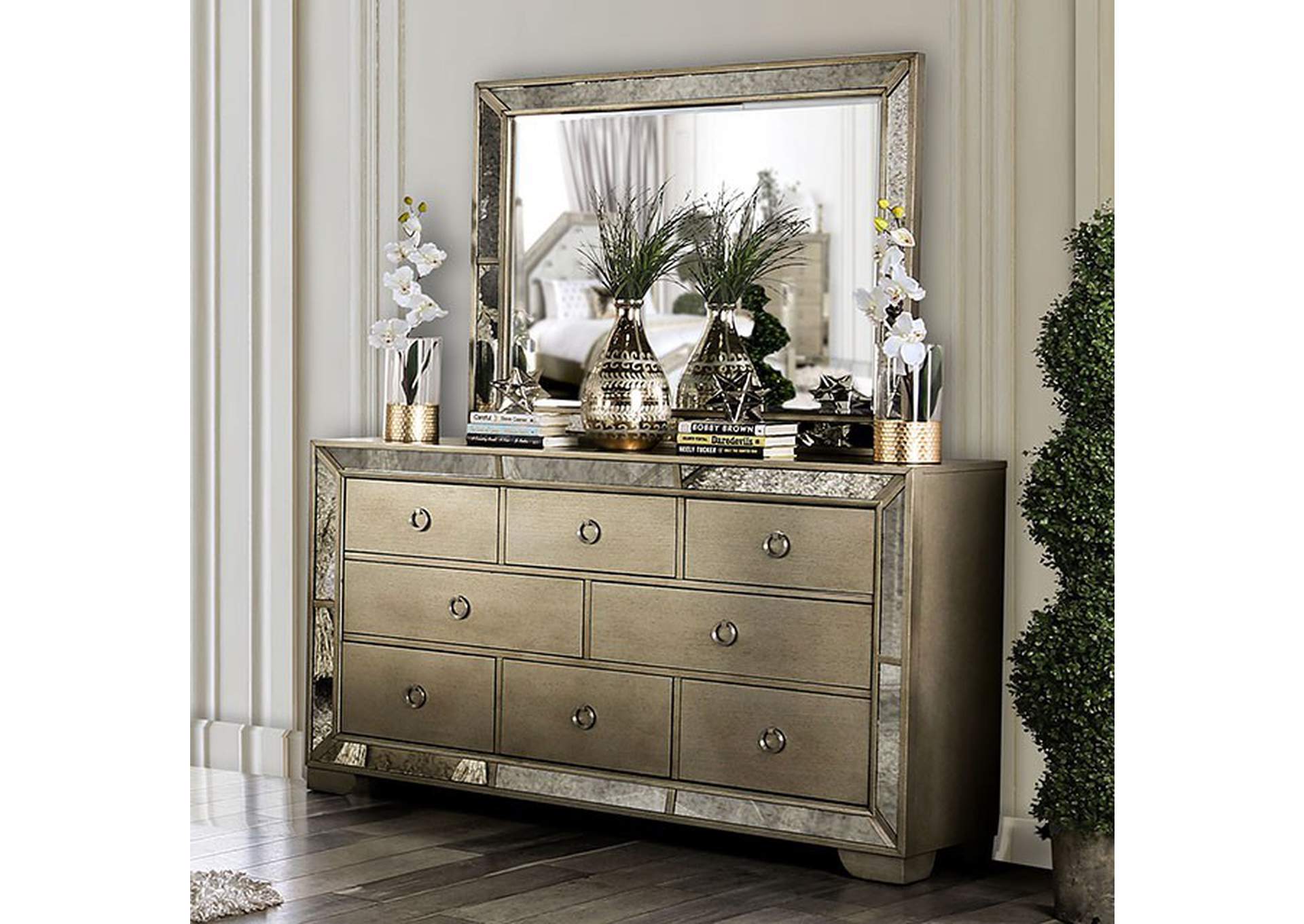 Loraine Mirror,Furniture of America