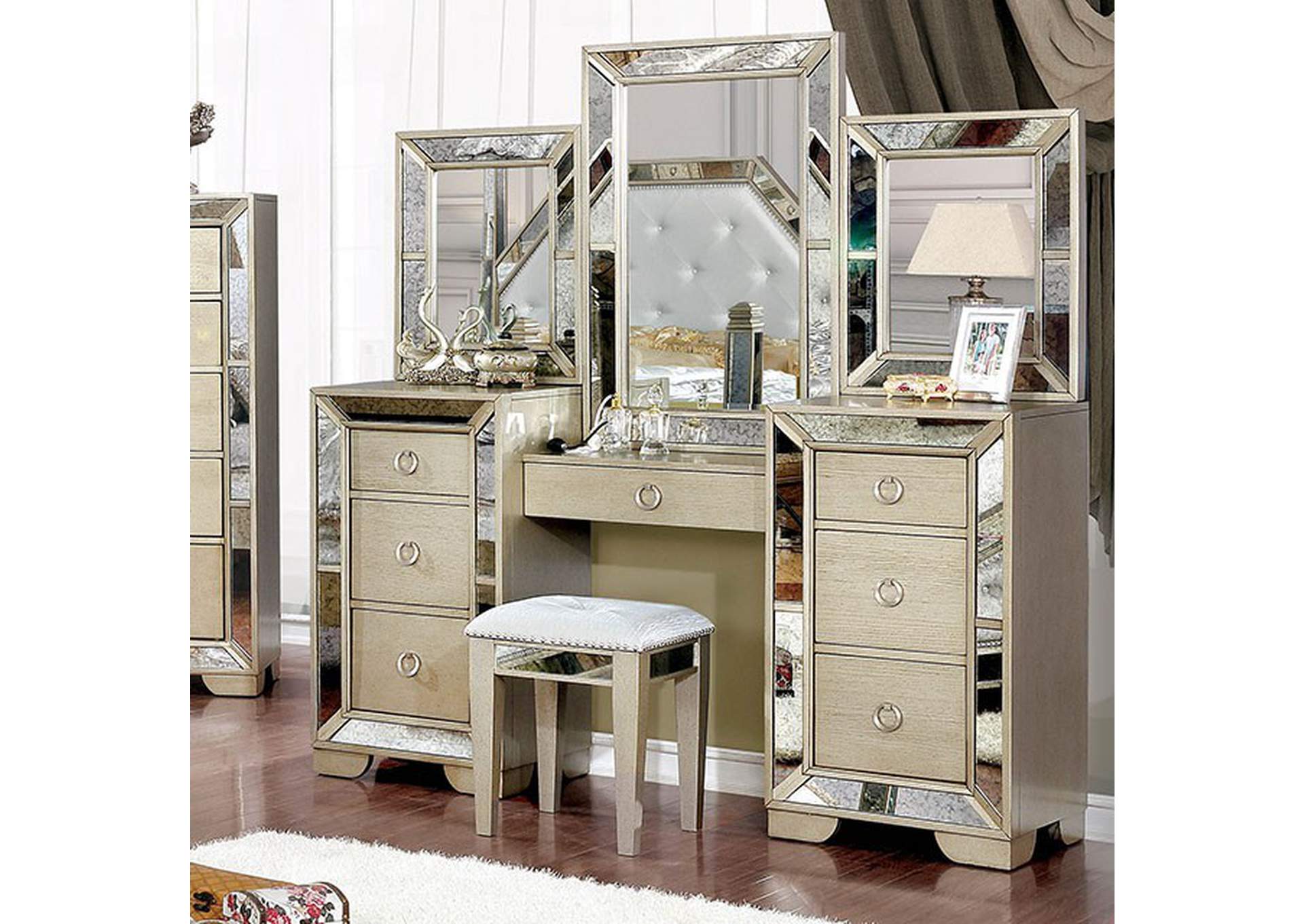 Loraine Vanity Set,Furniture of America