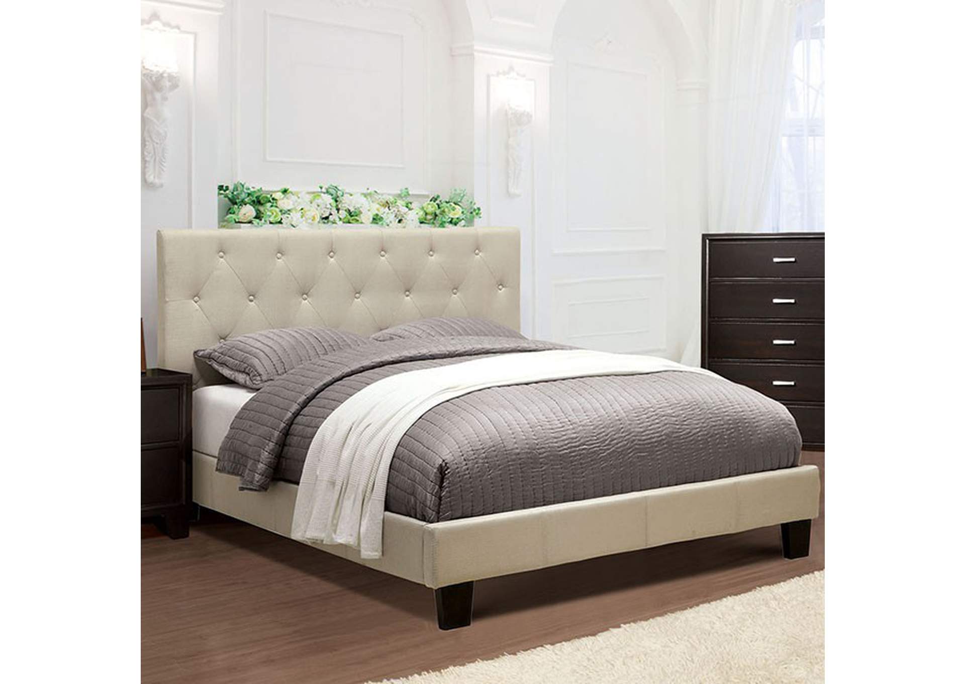Leeroy E.King Bed,Furniture of America