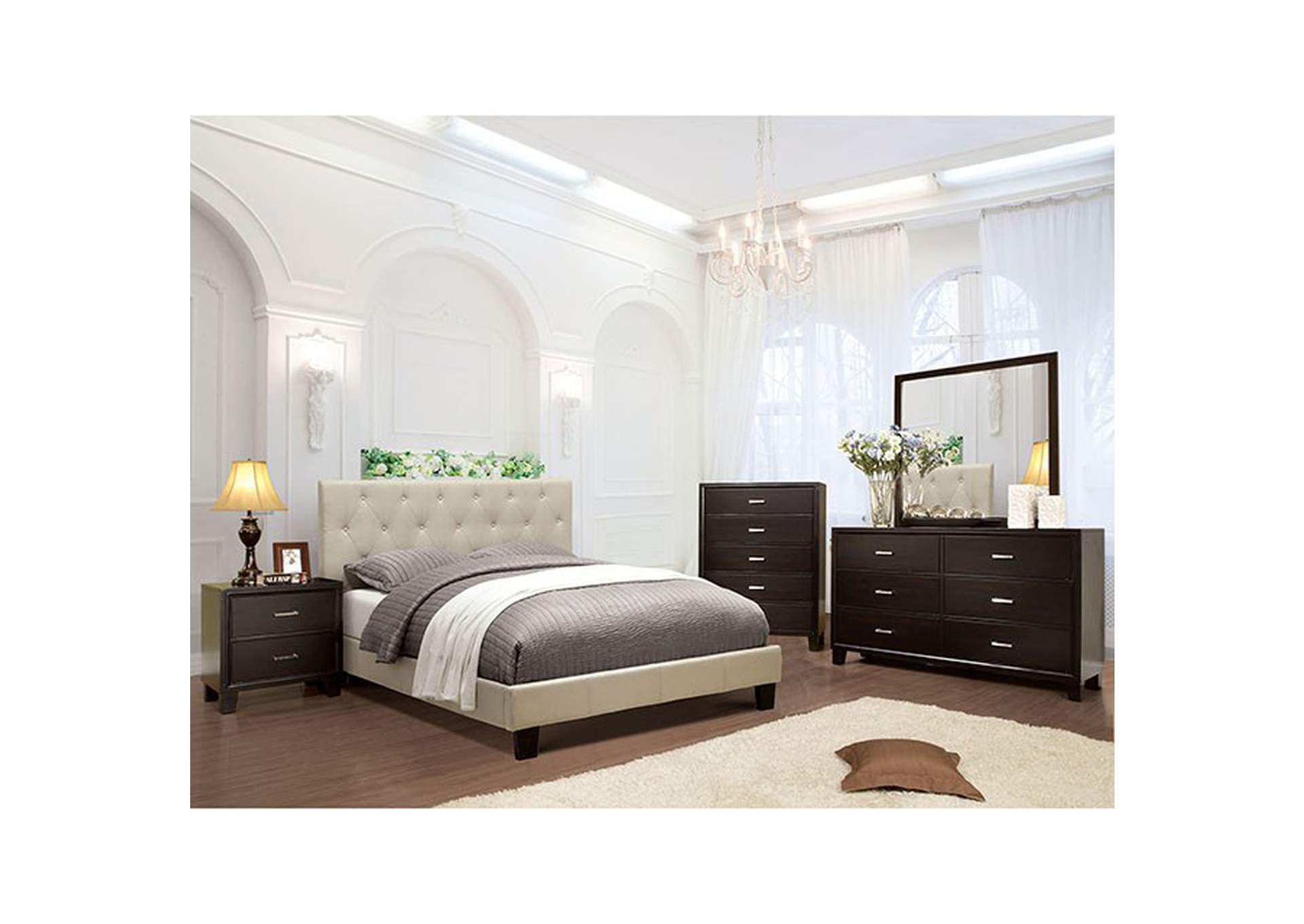 Leeroy Bed,Furniture of America