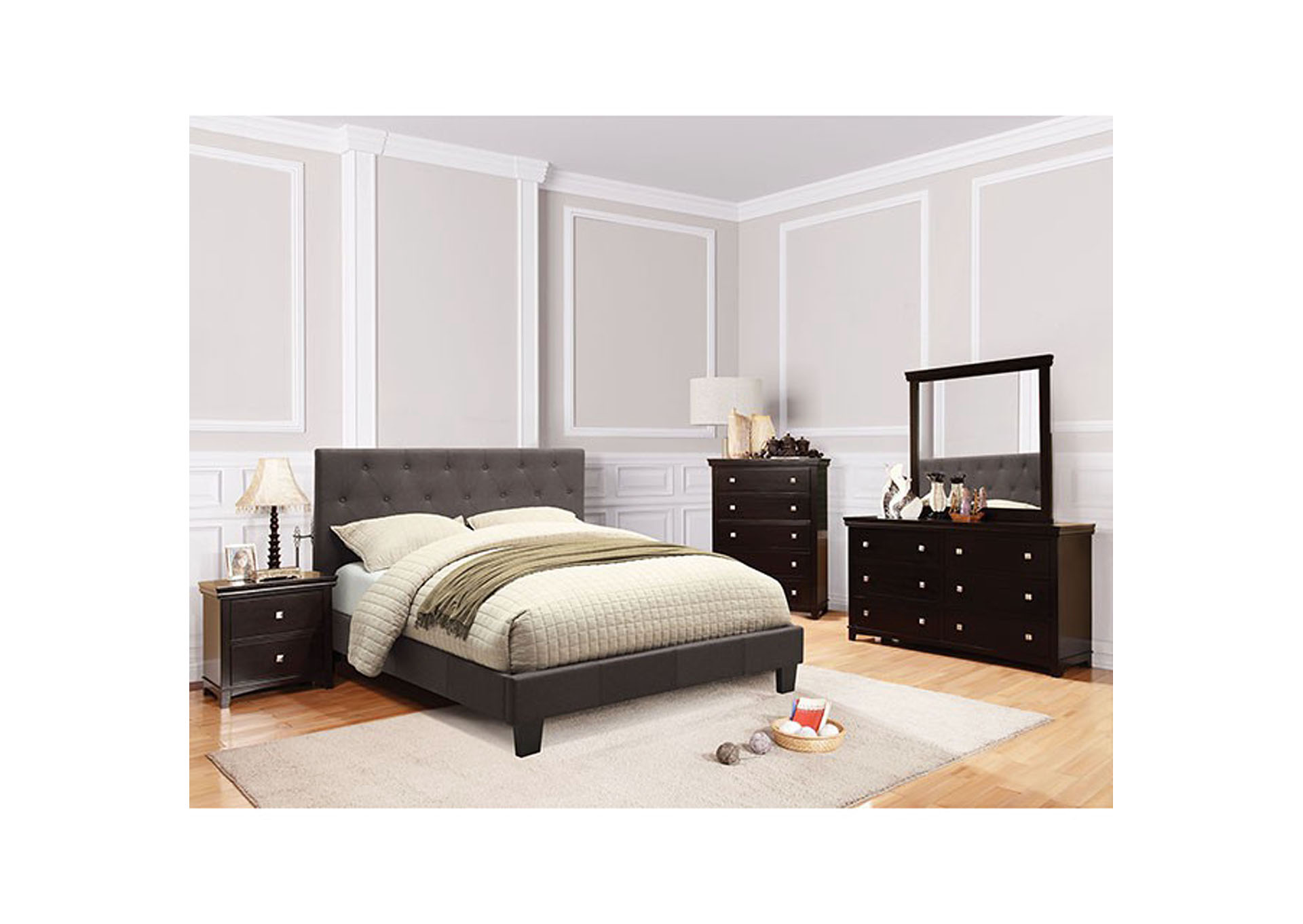 Leeroy Twin Bed,Furniture of America