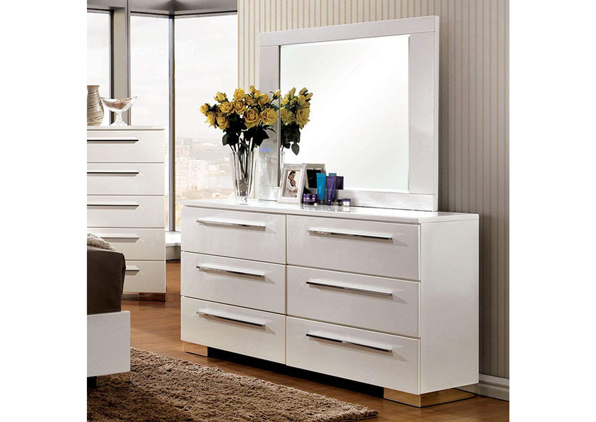 Clementine Mirror,Furniture of America