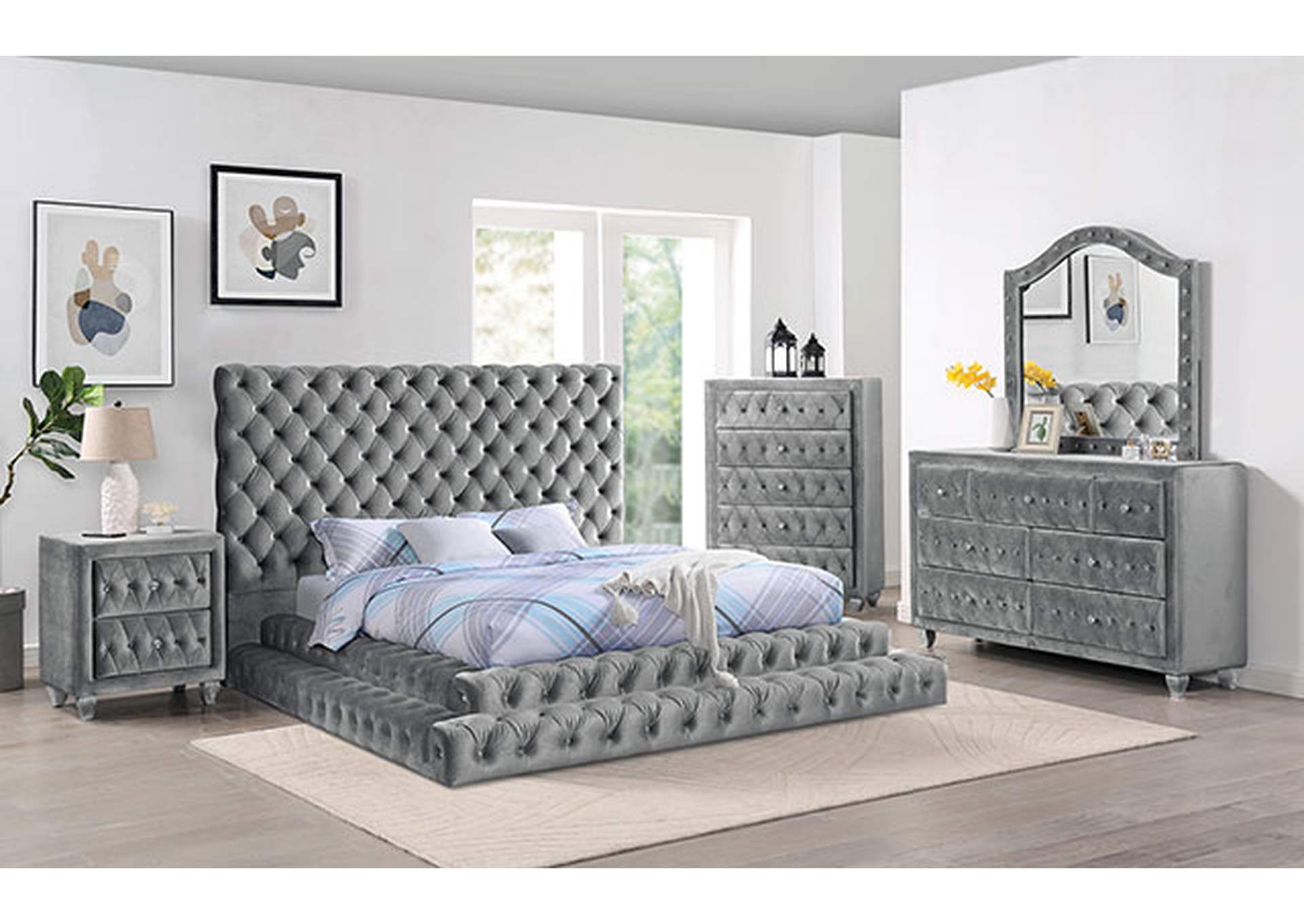 Stefania Bed,Furniture of America