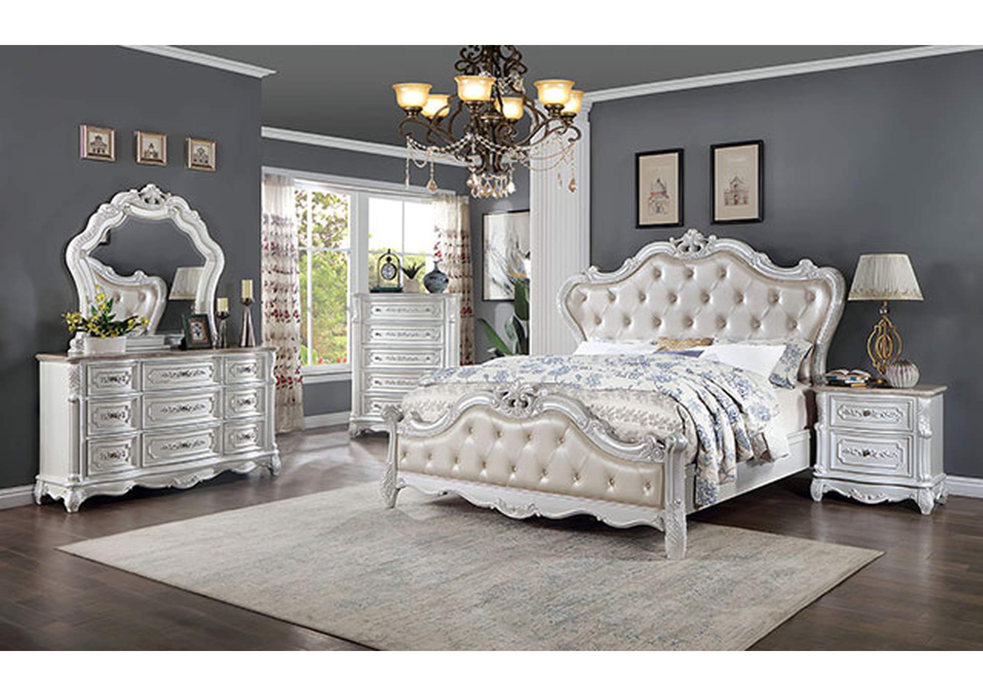 Rosalind Bed,Furniture of America