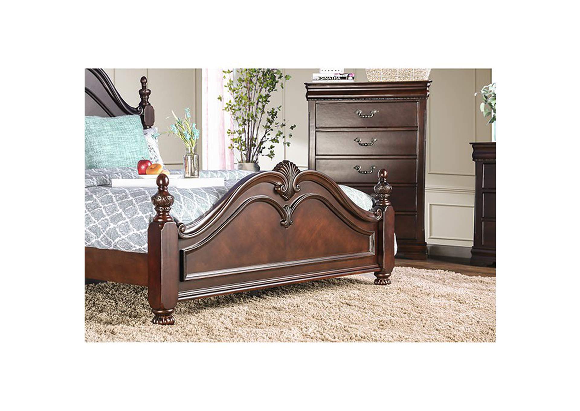 Mandura Cal.King Bed,Furniture of America