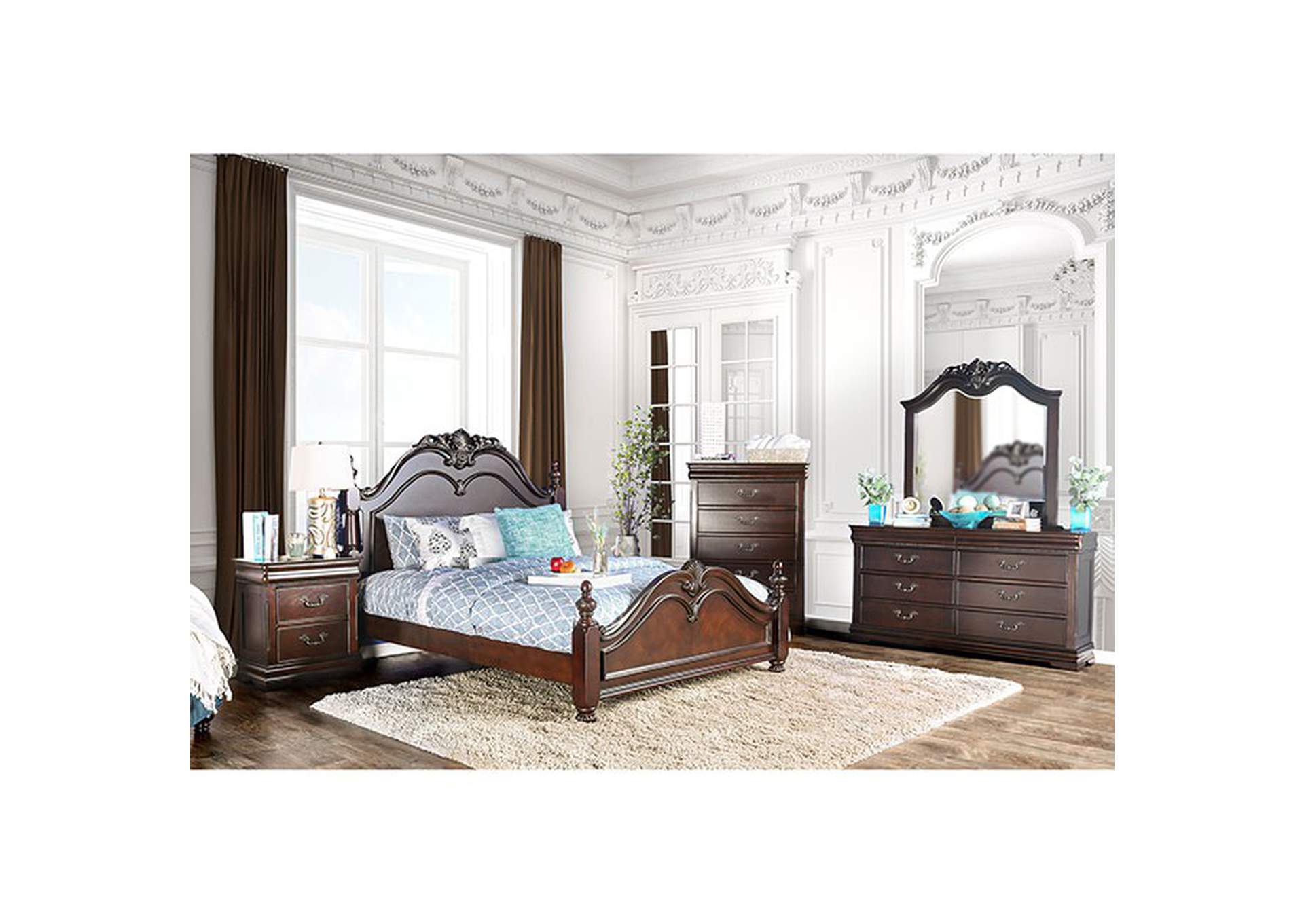 Mandura Bed,Furniture of America