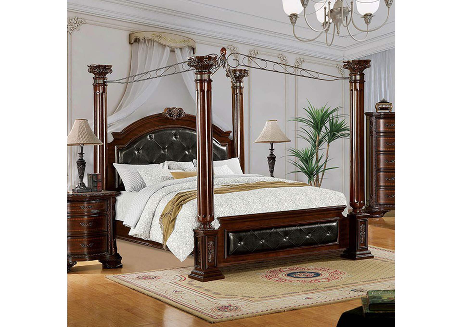 Mandalay Cal.King Bed,Furniture of America