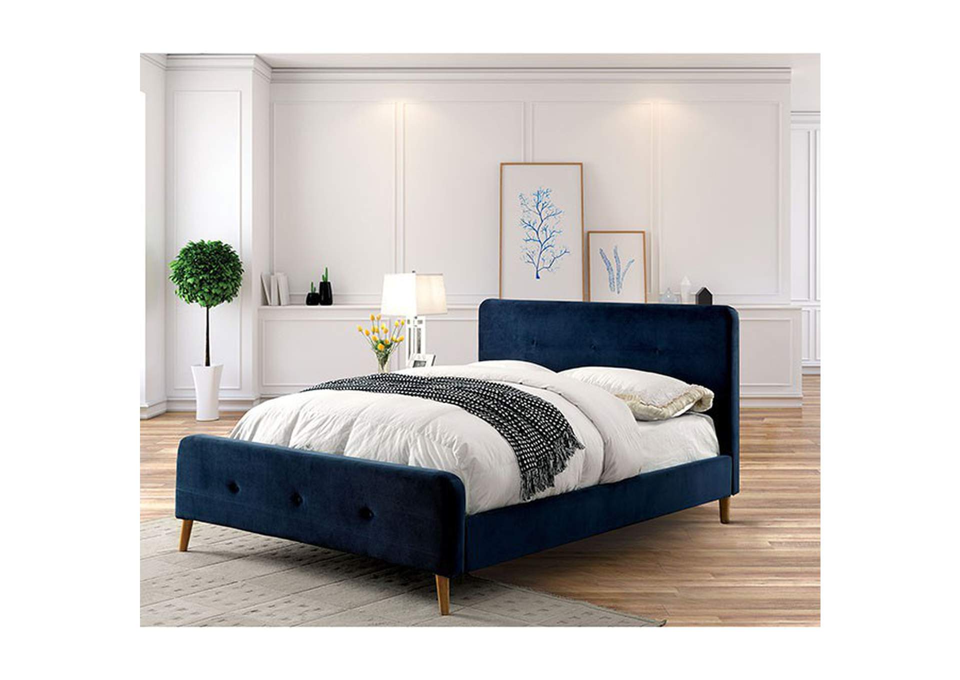 Barney Queen Bed,Furniture of America