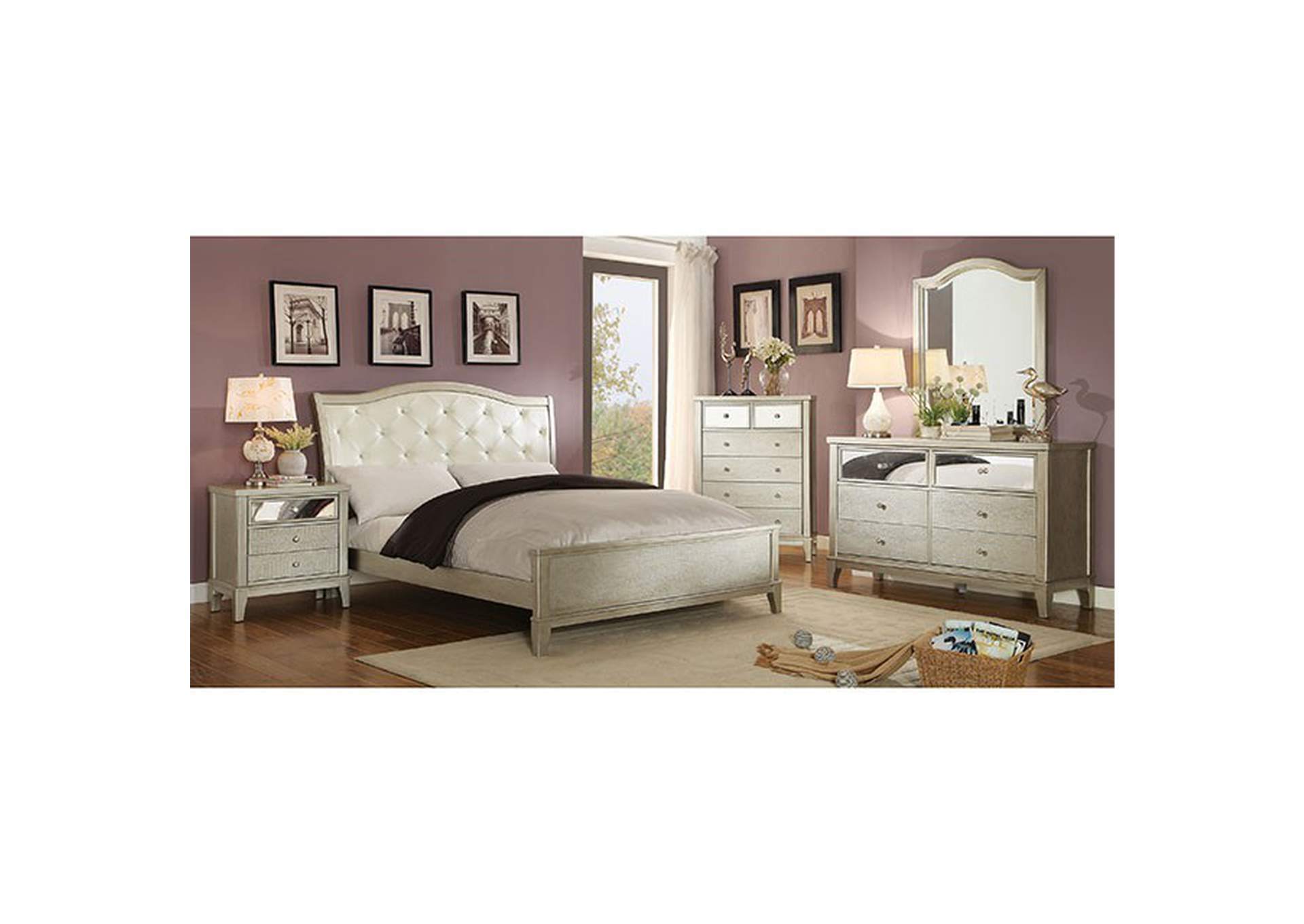 Adeline Night Stand,Furniture of America